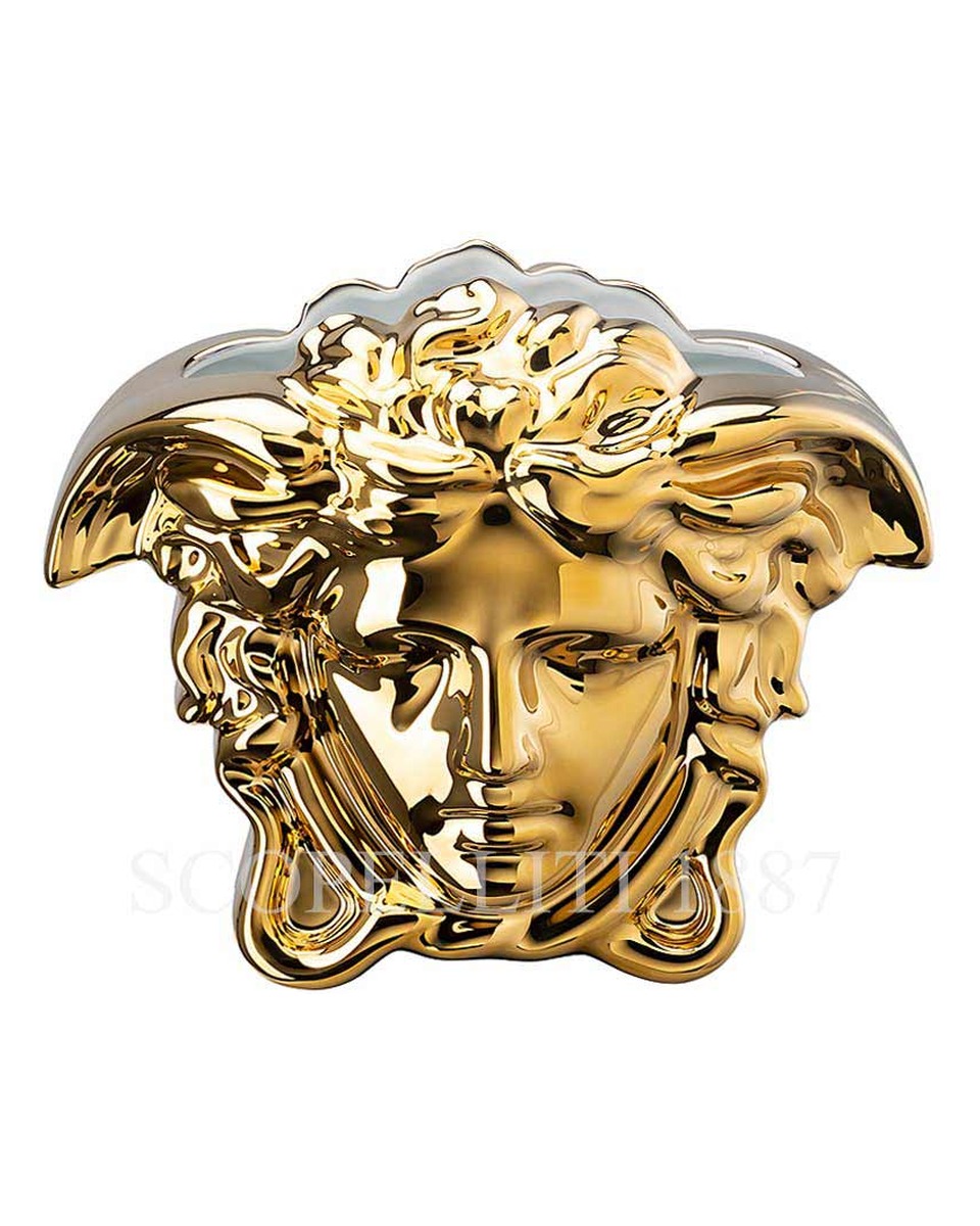 베르사체 화병 꽃병 15 cm 골드 메두사 Grande Versace Vase 15 cm Gold Medusa Grande 02280