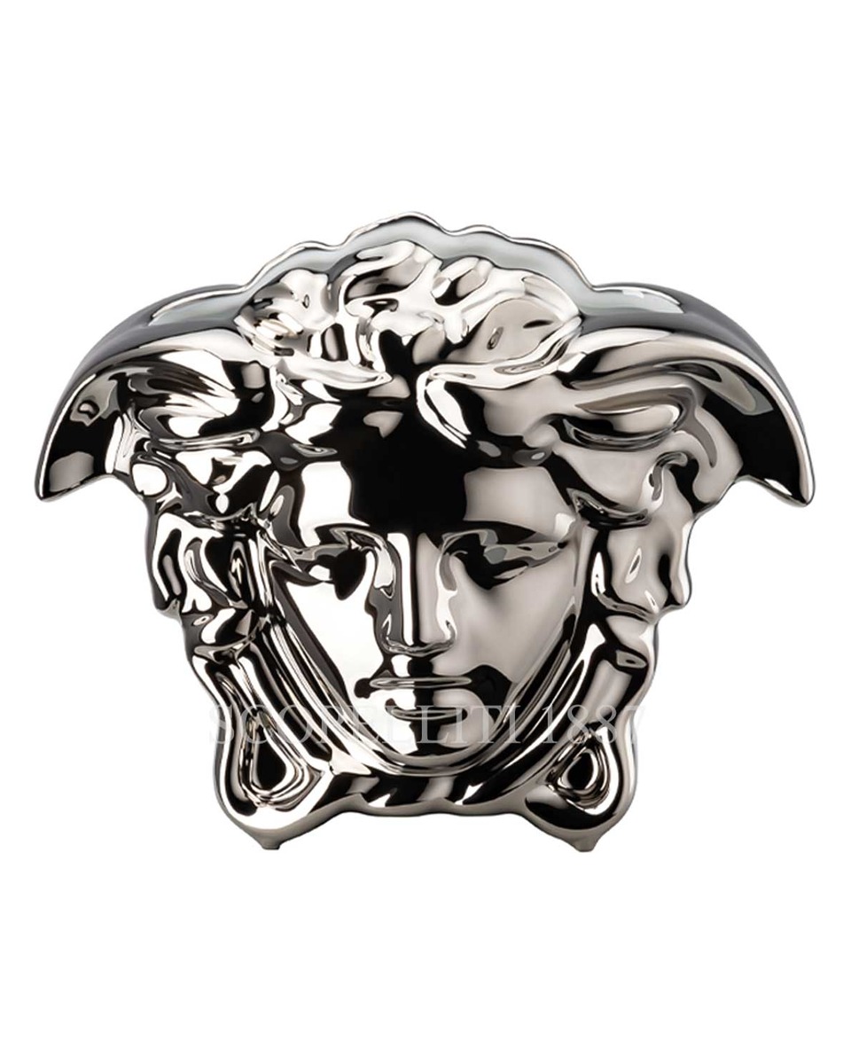 베르사체 화병 꽃병 30 cm 실버 메두사 Grande NEW Versace Vase 30 cm Silver Medusa Grande NEW 02286