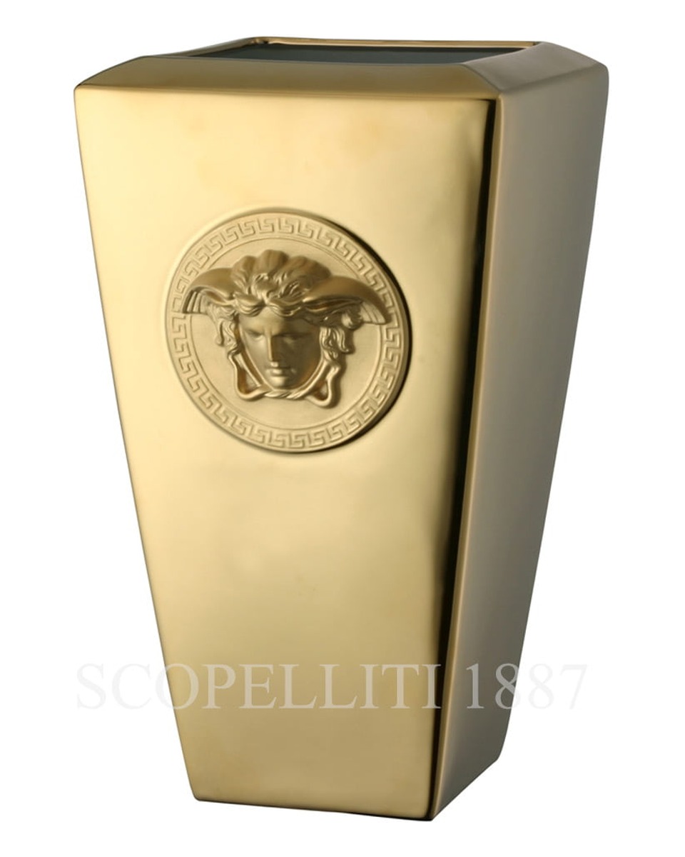 베르사체 화병 꽃병 32 cm 메두사 골드 Versace Vase 32 cm Medusa Gold 02319