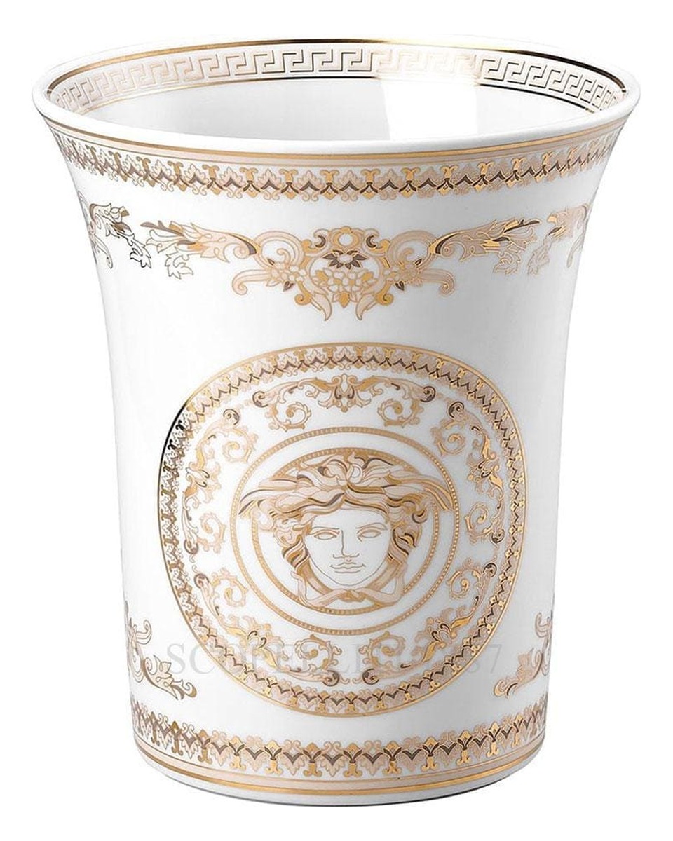 베르사체 화병 꽃병 18 cm 메두사 골드 Versace Vase 18 cm Medusa Gold 02321