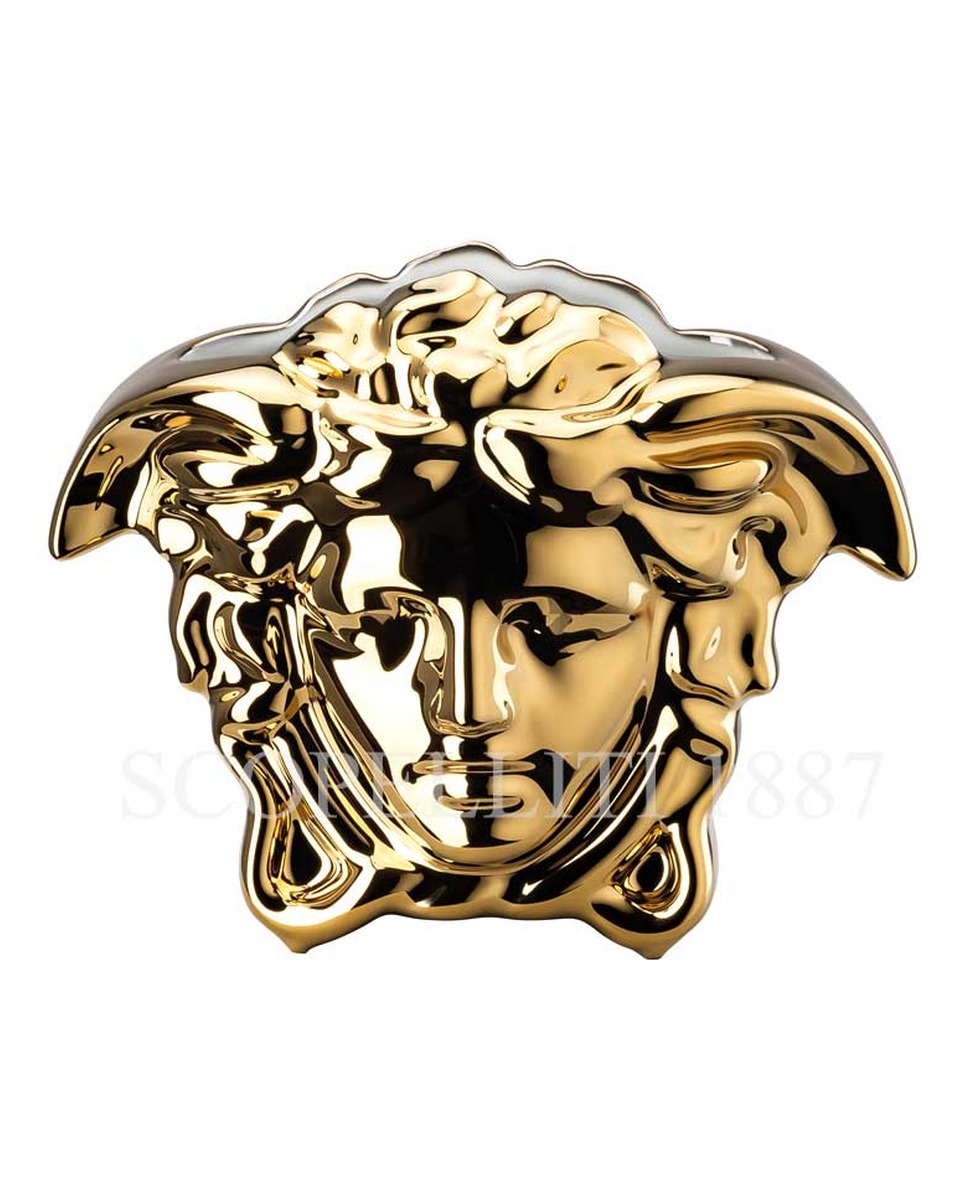 베르사체 화병 꽃병 9 cm 골드 메두사 Grande NEW Versace Vase 9 cm Gold Medusa Grande NEW 02330