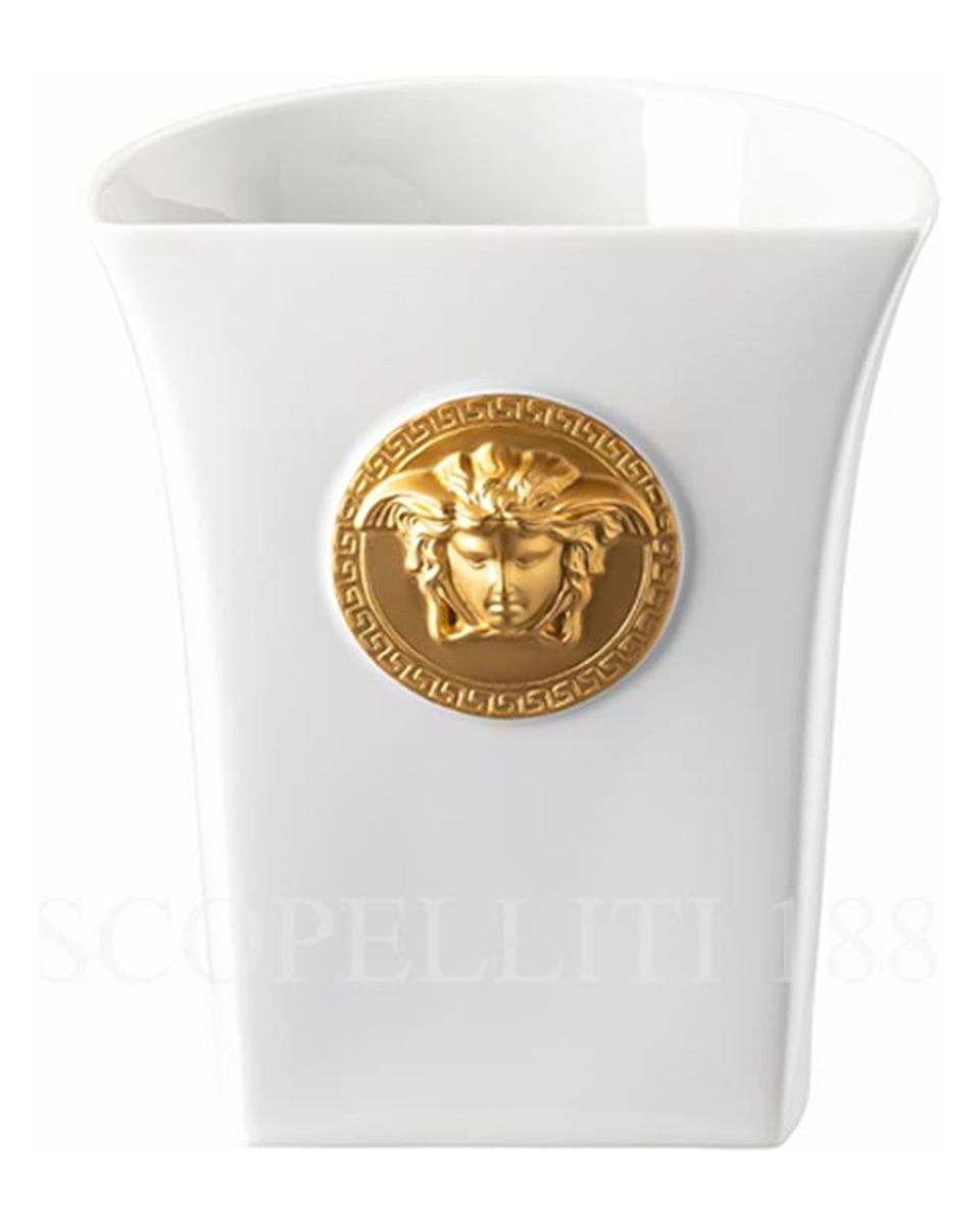 베르사체 화병 꽃병 18 cm 화이트 메두사 Madness Versace Vase 18 cm White Medusa Madness 02341