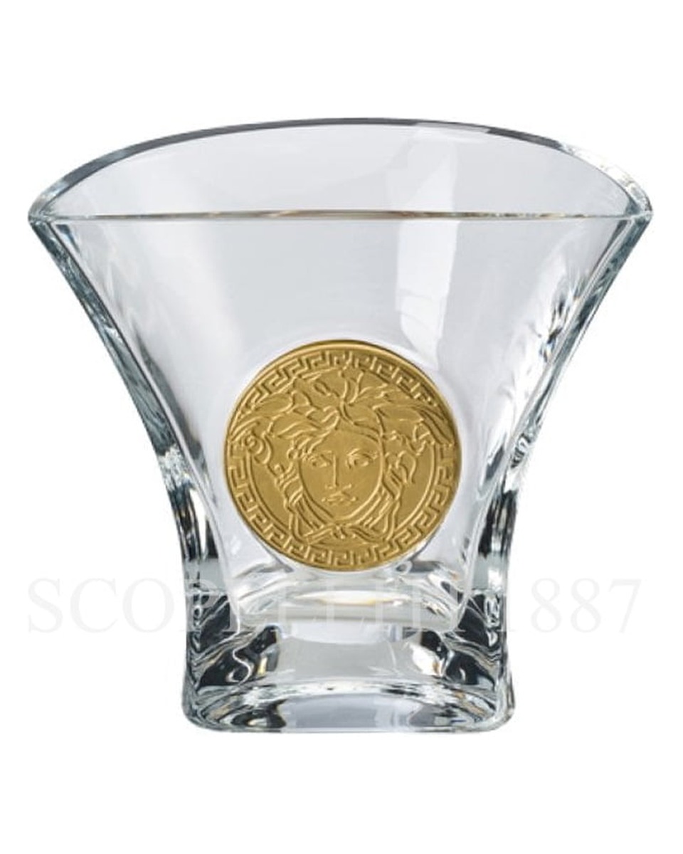 베르사체 화병 꽃병 18 cm 블랙 메두사 Madness Versace Vase 18 cm Black Medusa Madness 02344