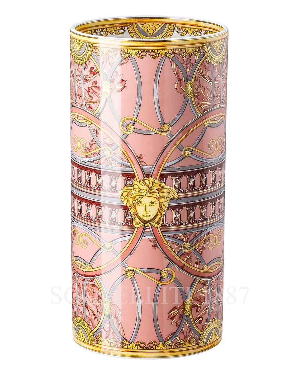 베르사체 화병 꽃병 24 cm Scala del Palazzo 로즈 Versace Vase 24 cm Scala del Palazzo Rose 02383