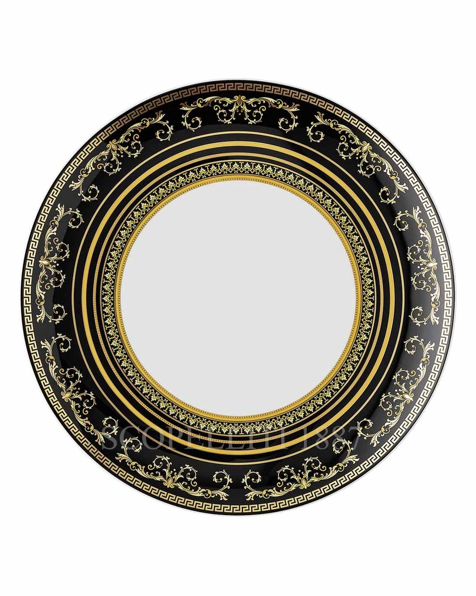 베르사체 디너접시 28 cm Virtus Gala 블랙 Versace Dinner Plate 28 cm Virtus Gala Black 02400