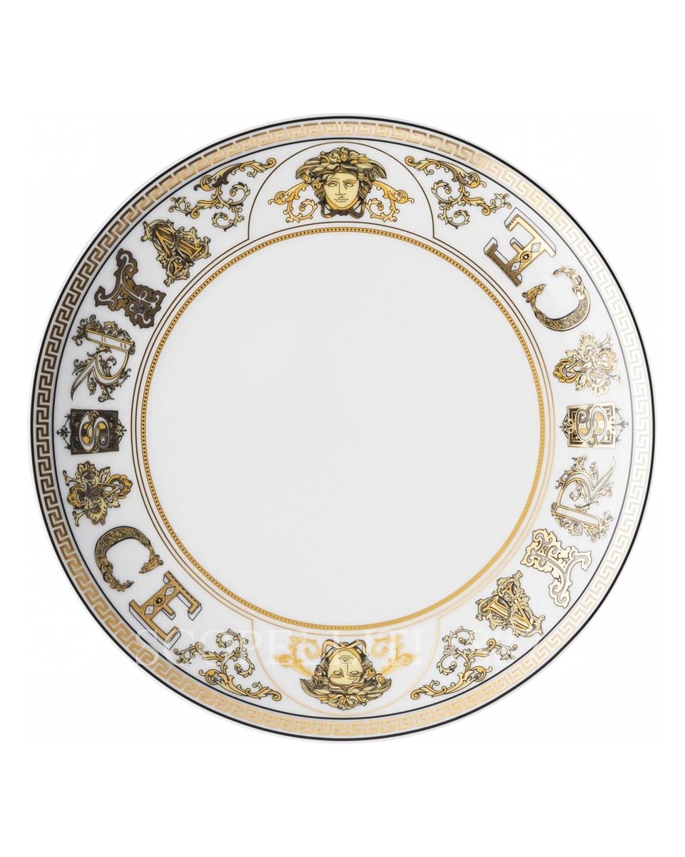 베르사체 디저트접시 21 cm Virtus Gala 화이트 Versace Dessert Plate 21 cm Virtus Gala White 02429