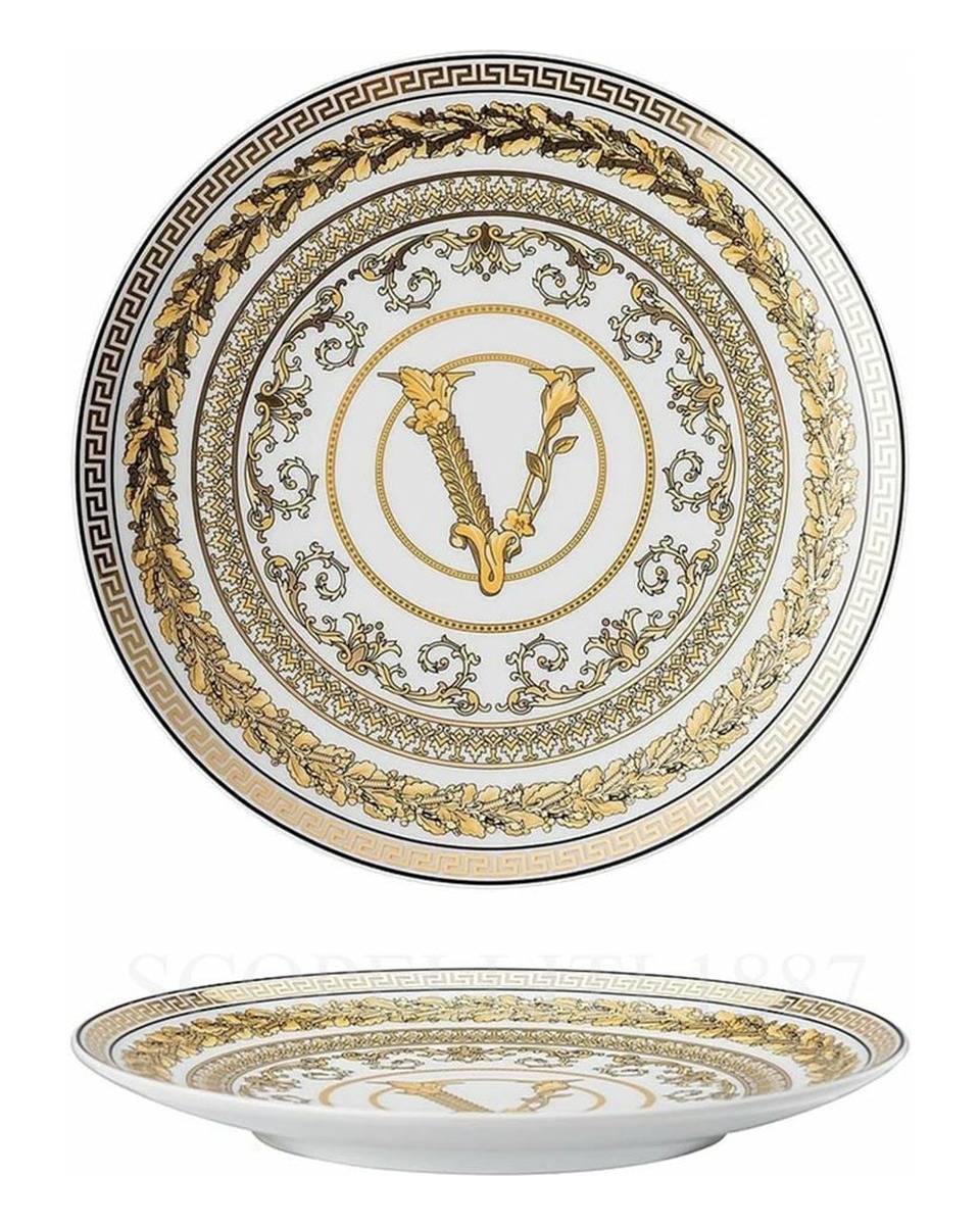 베르사체 접시 17 cm Virtus Gala 화이트 Versace Plate 17 cm Virtus Gala White 02430