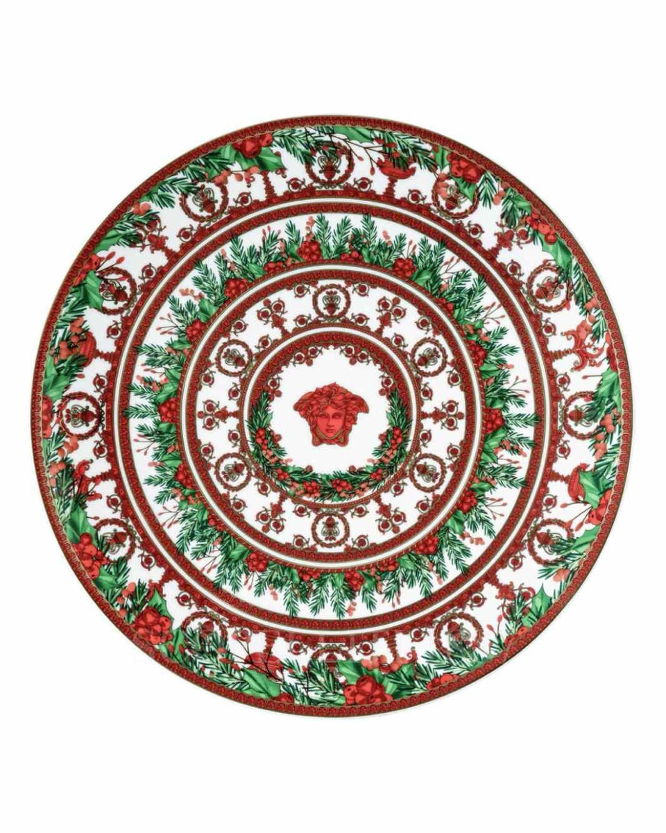 베르사체 Christmas 접시 17 cm Virtus Versace Christmas Plate 17 cm Virtus 02445