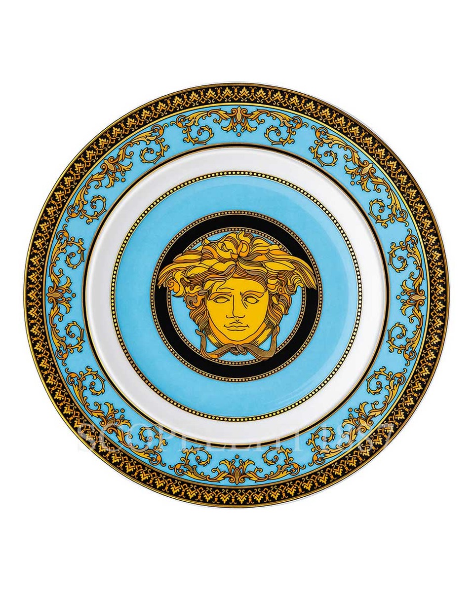 베르사체 접시 18 cm 메두사 Colours Marine Versace Plate 18 cm Medusa Colours Marine 02451