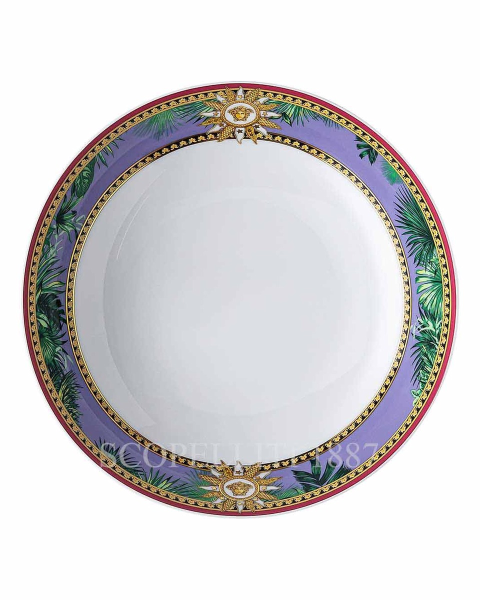 베르사체 파스타접시 22 cm Jungle Animalier Versace Soup Plate 22 cm Jungle Animalier 02453