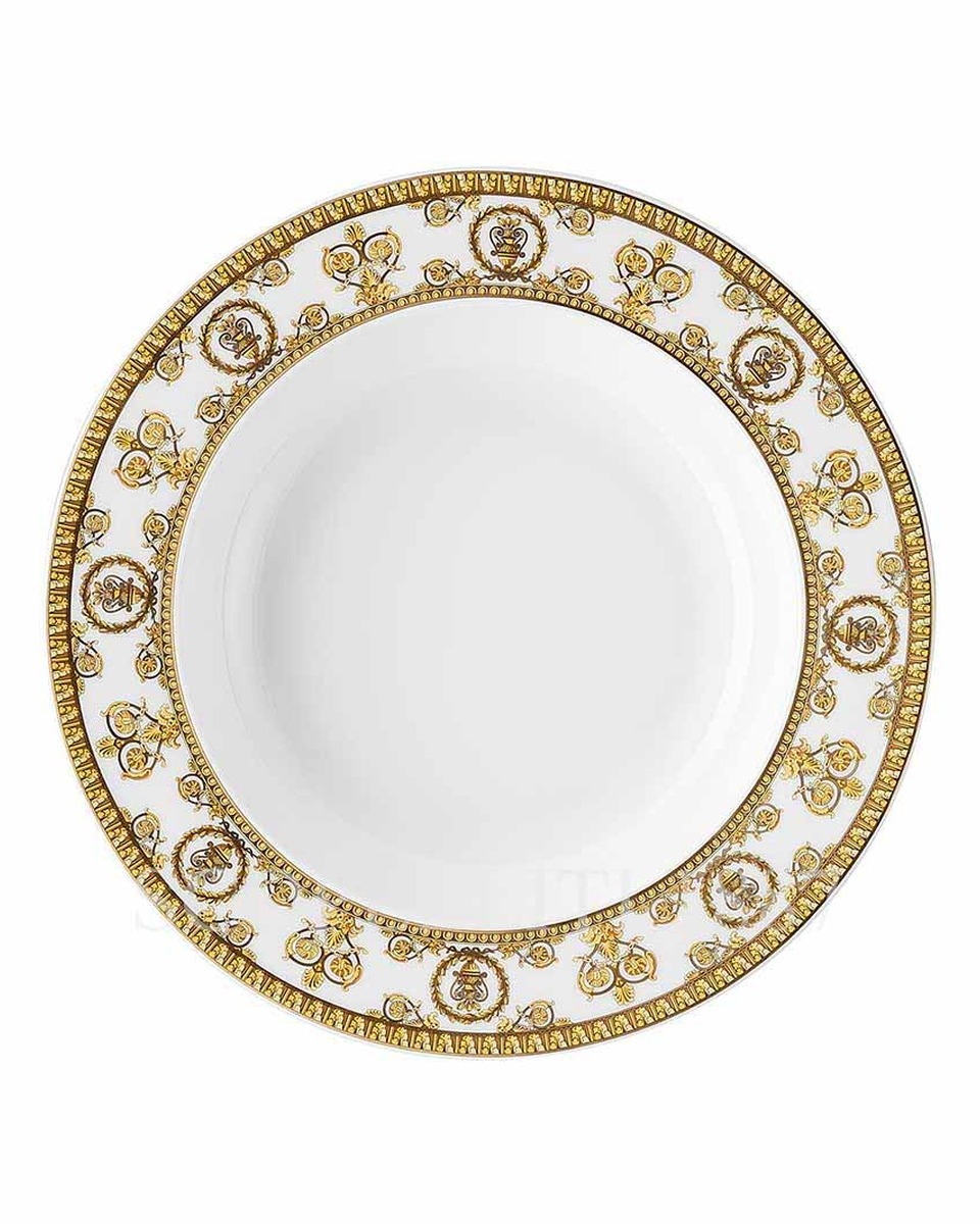 베르사체 파스타접시 22 cm I love Baroque 화이트 Versace Soup Plate 22 cm I love Baroque White 02460