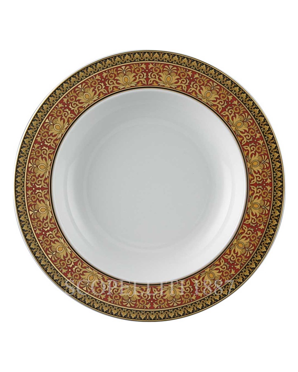 베르사체 파스타접시 22 cm 메두사 Red Versace Soup Plate 22 cm Medusa Red 02458