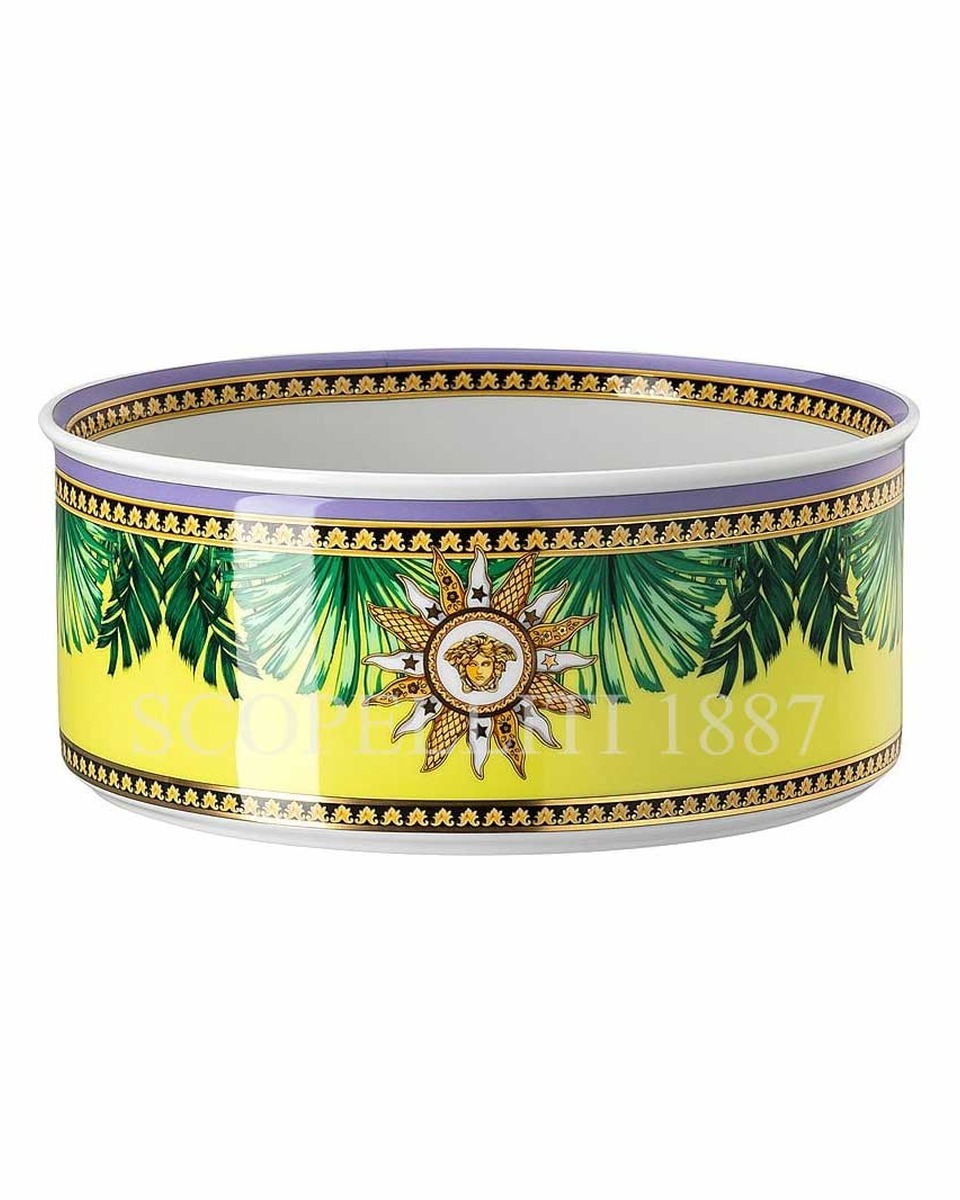 베르사체 샐러드볼 19 cm Jungle Animalier Versace Salad Bowl 19 cm Jungle Animalier 02475