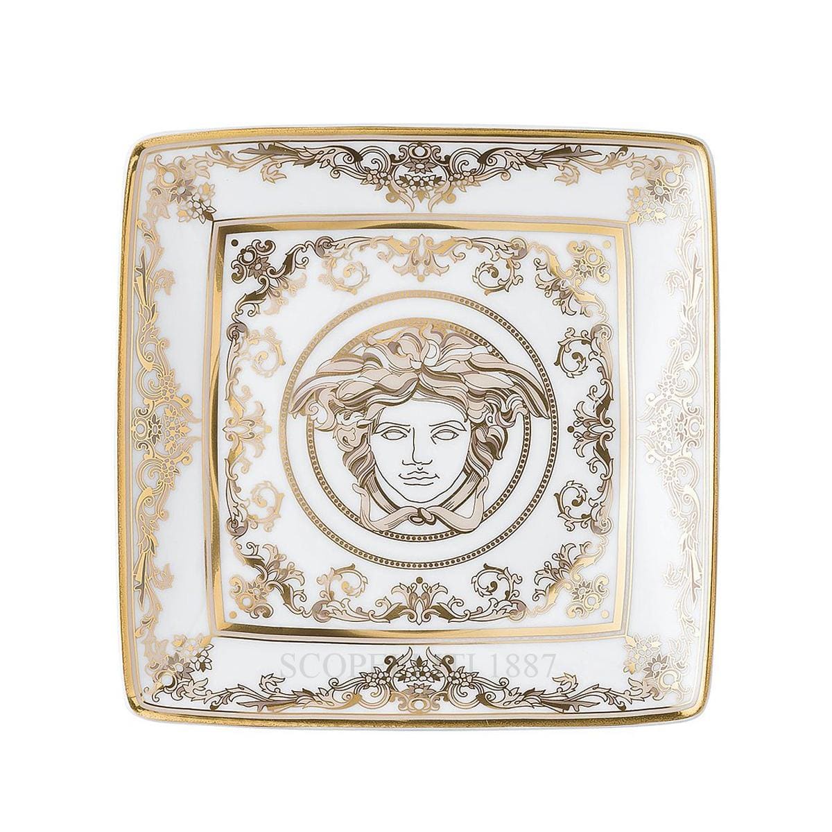 베르사체 Versace Medusa Gala Gold Canape Dish 11940-403635-15253