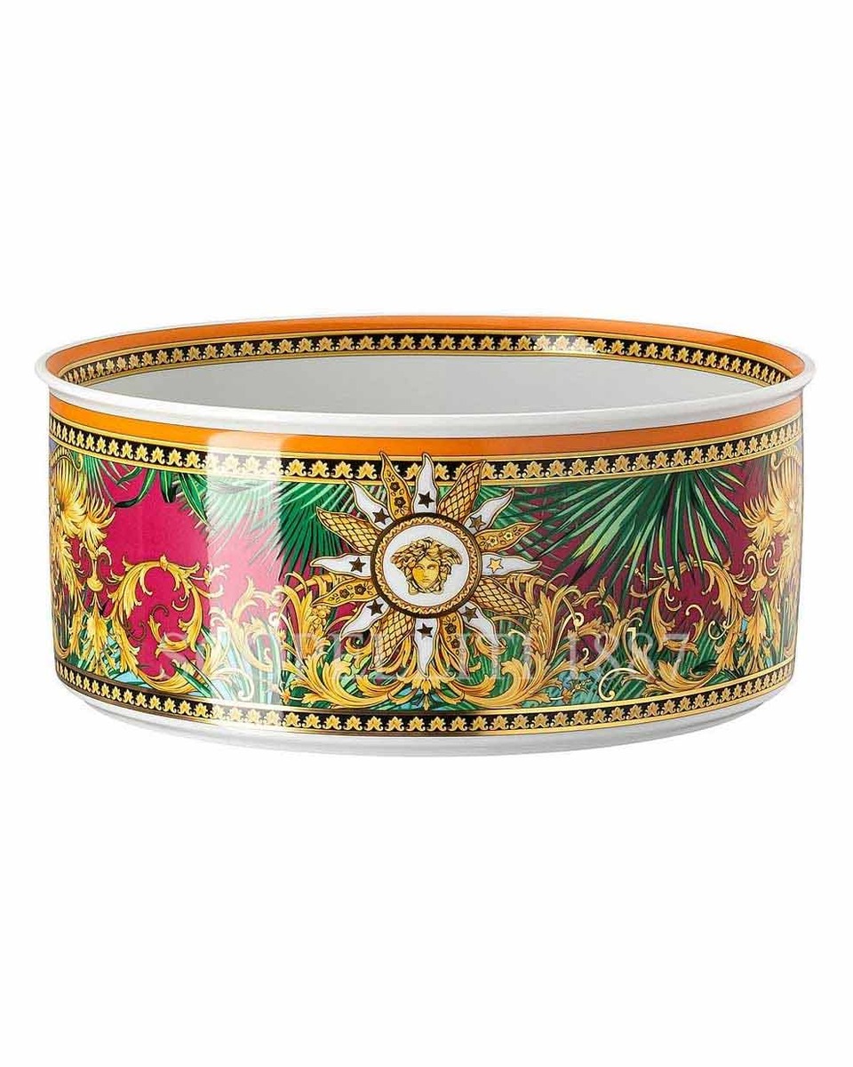 베르사체 샐러드볼 22 cm Jungle Animalier Versace Salad Bowl 22 cm Jungle Animalier 02476