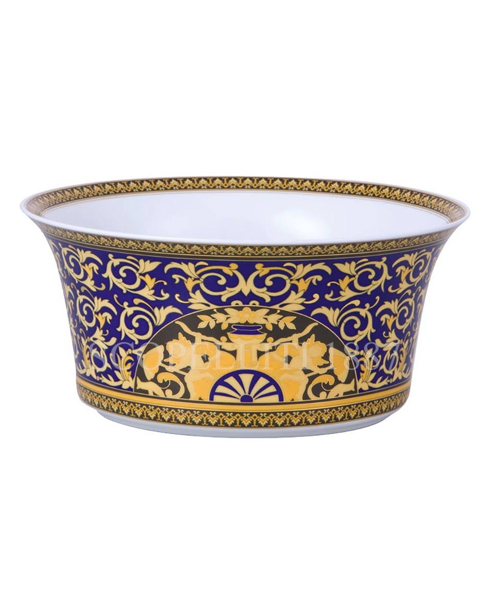 베르사체 샐러드볼 미디움 메두사 블루 Versace Salad Bowl Medium Medusa Blue 02496