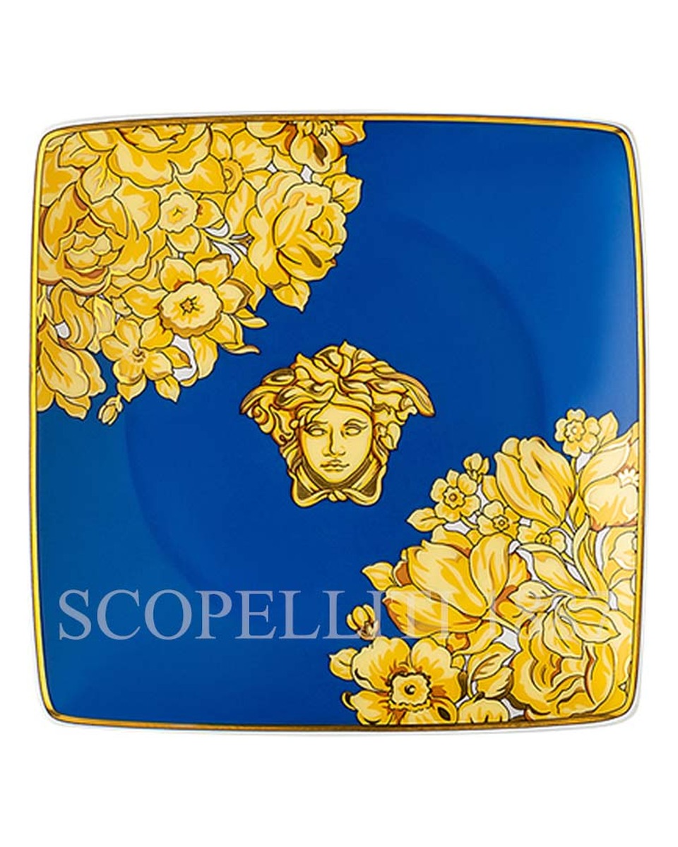 베르사체 샐러드볼 라지 메두사 블루 Versace Salad Bowl Large Medusa Blue 02497