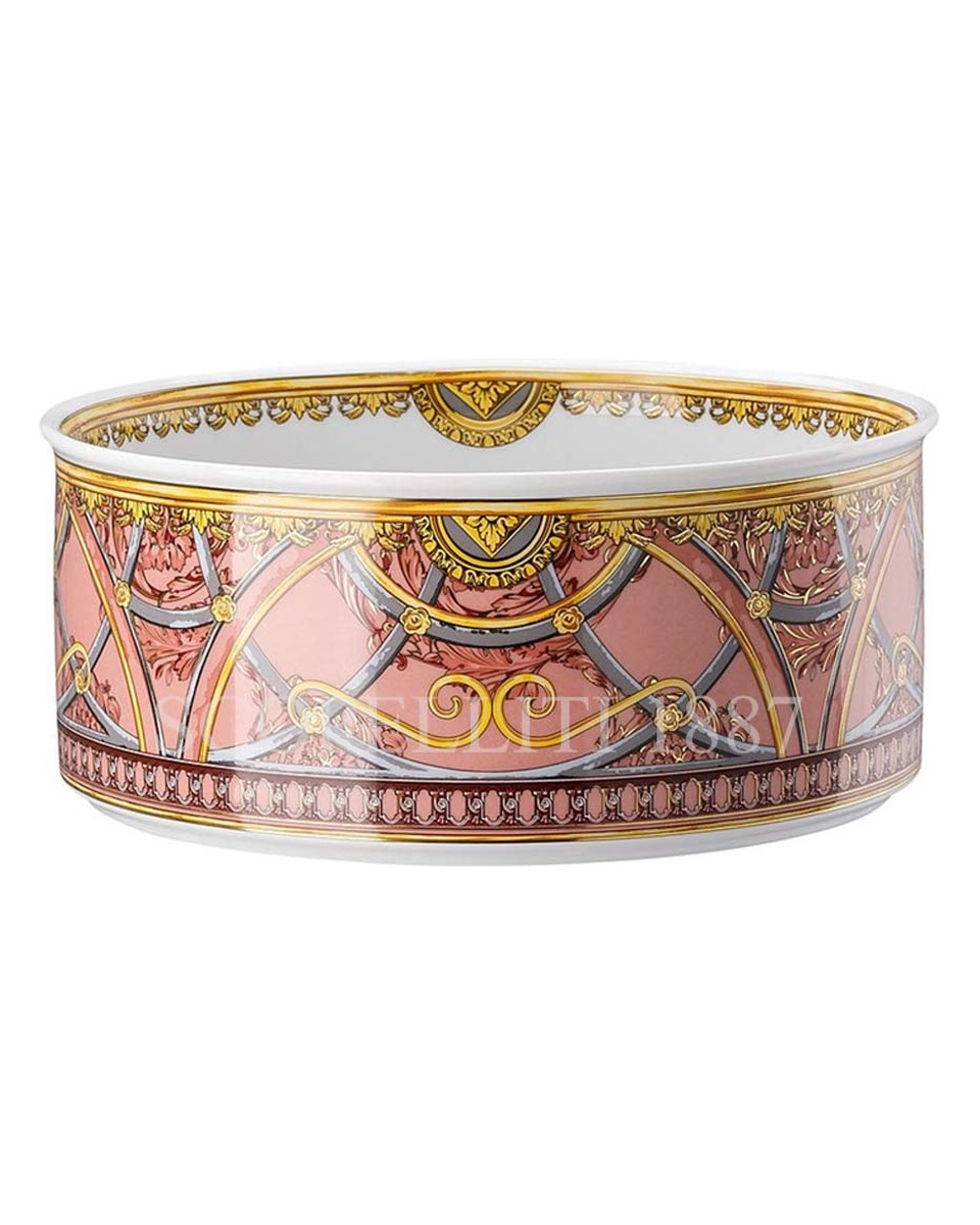 베르사체 샐러드볼 19 cm 라 스칼라 del Palazzo 로즈 Versace Salad Bowl 19 cm La Scala del Palazzo Rose 02500