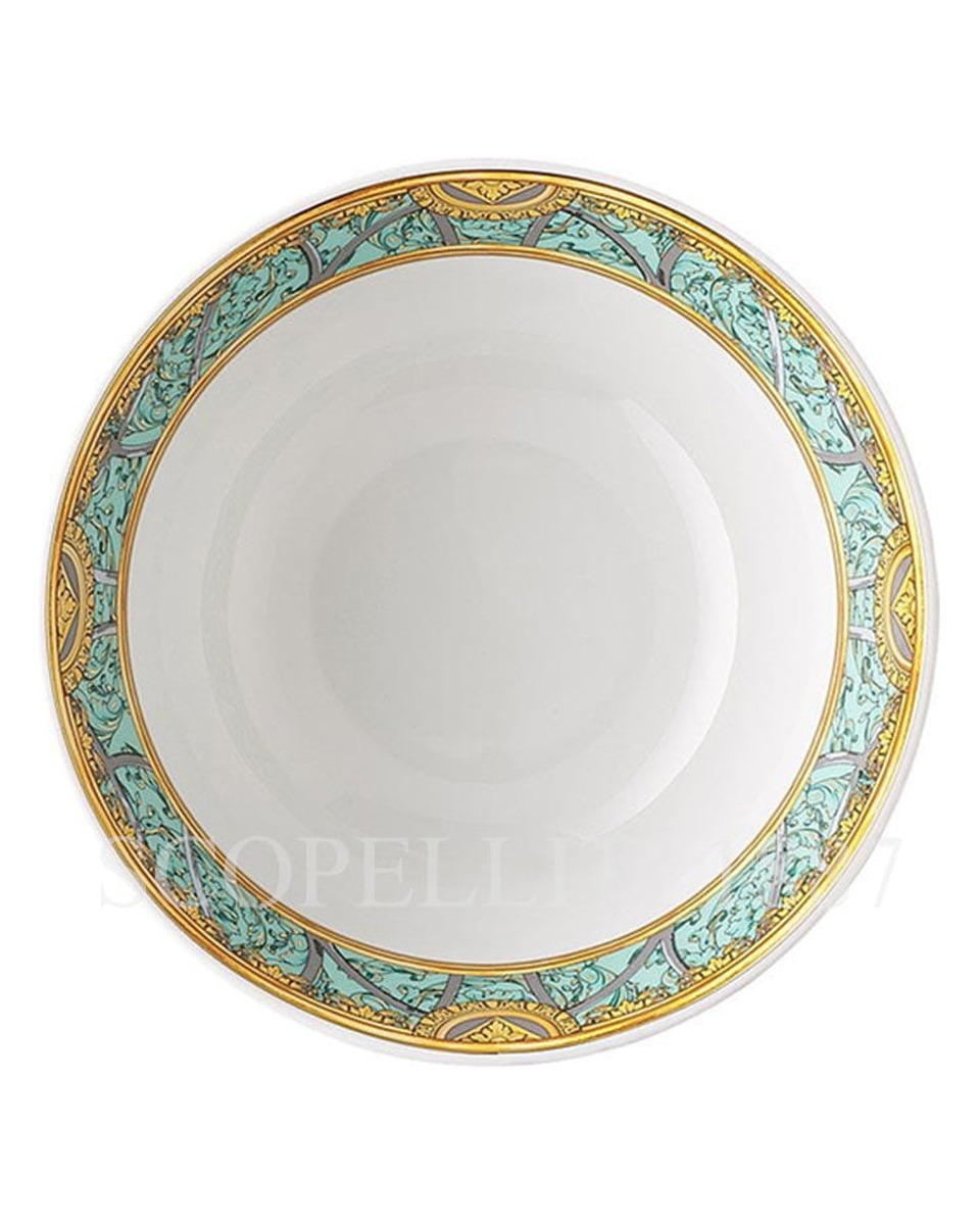 베르사체 시리얼볼 15 cm Scala del Palazzo 그린 Versace Cereal Bowl 15 cm Scala del Palazzo Green 02519