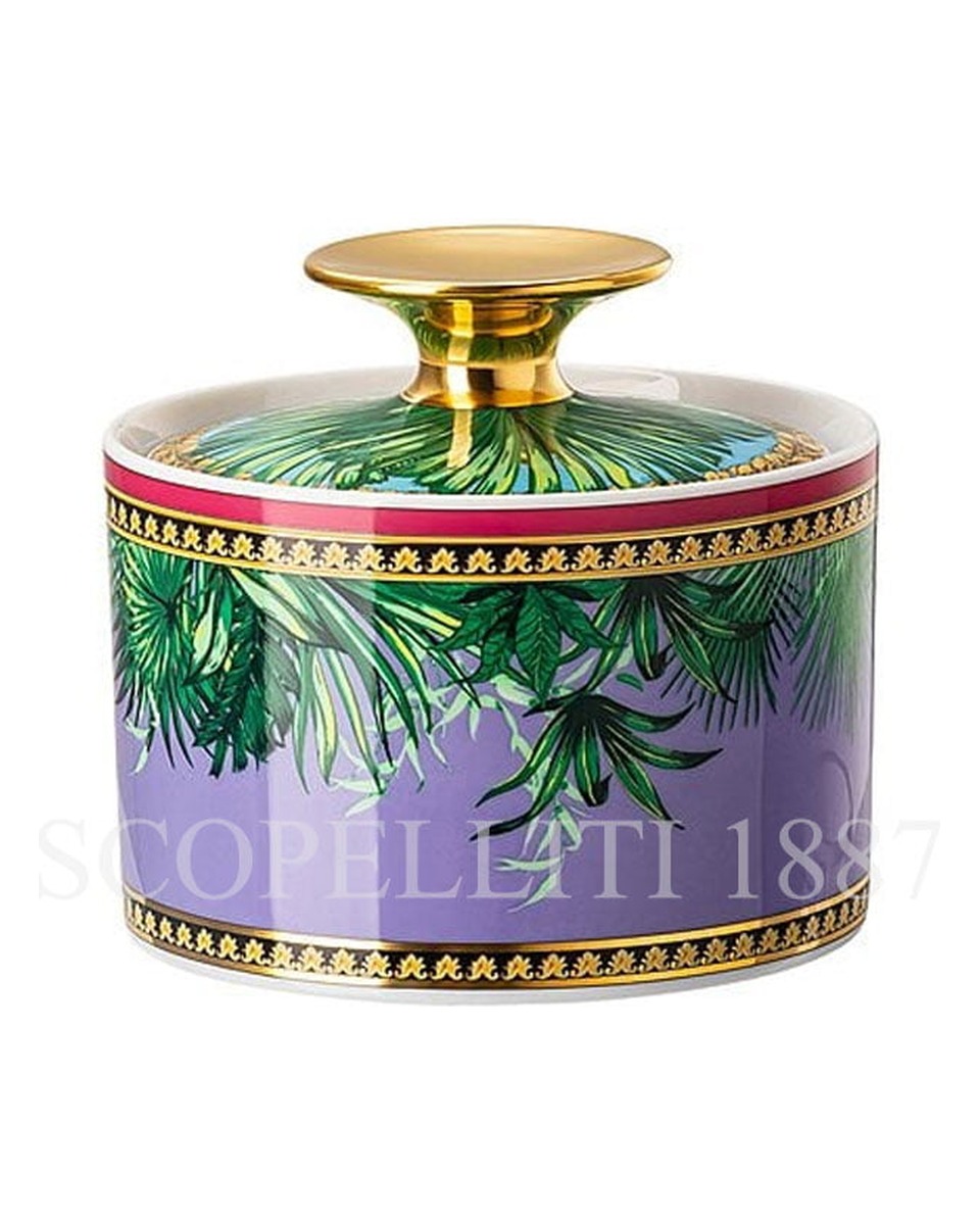 베르사체 Sugar 볼 Jungle Animalier Versace Sugar Bowl Jungle Animalier 02529
