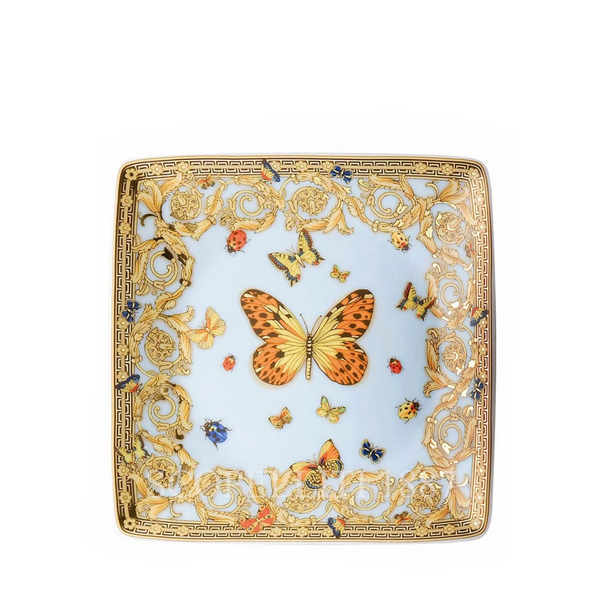 베르사체 Versace Butterfly Garden Canape Dish 12 cm 11940-409609-15253