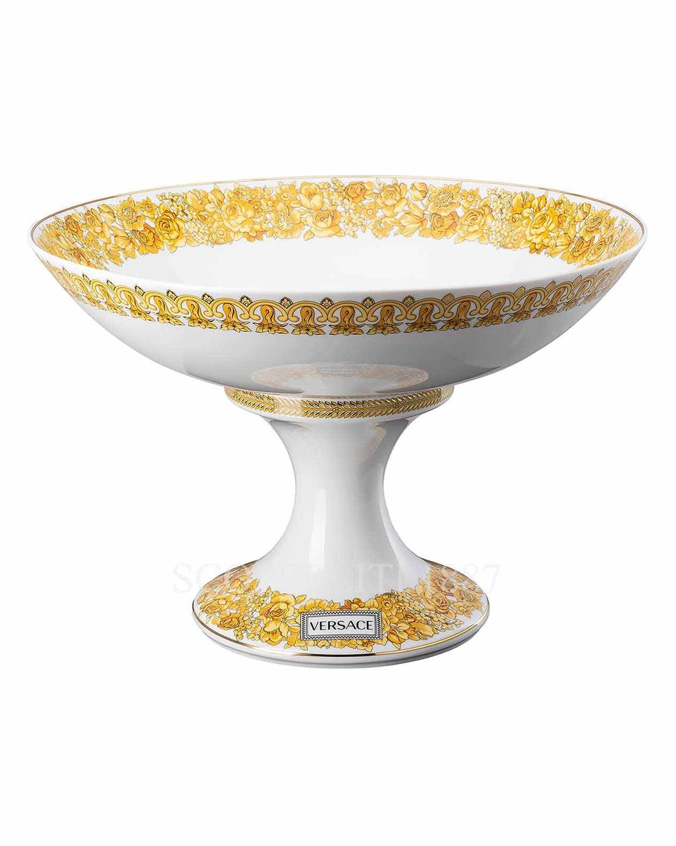 베르사체 볼 on Foot 35 cm 메두사 Rhapsody Versace Bowl on Foot 35 cm Medusa Rhapsody 02547