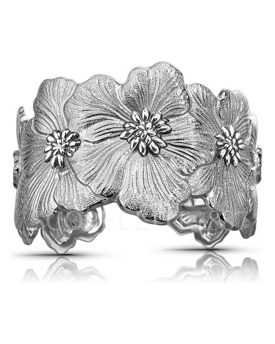BACCARAT Buccellati Blossoms Sterling 실버 Oak Tree Bracelet Baccarat Buccellati Blossoms Sterling Silver Oak Tree Bracelet 02569