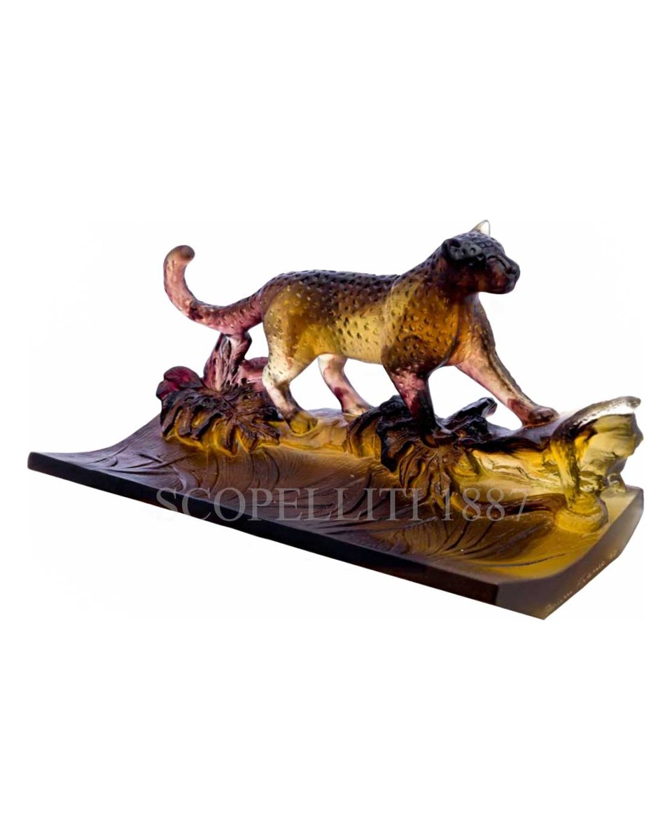 DAUM NEW 크리스탈 Leopard Pencil Holder NUMBE레드 에디션 Daum NEW Crystal Leopard Pencil Holder Numbered edition 02603