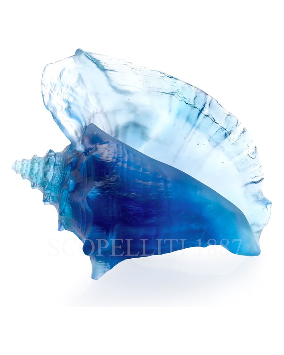 DAUM 크리스탈 Shell Mer de Corail 라지 NUMBE레드 에디션 Daum Crystal Shell Mer de Corail Large Numbered Edition 02608