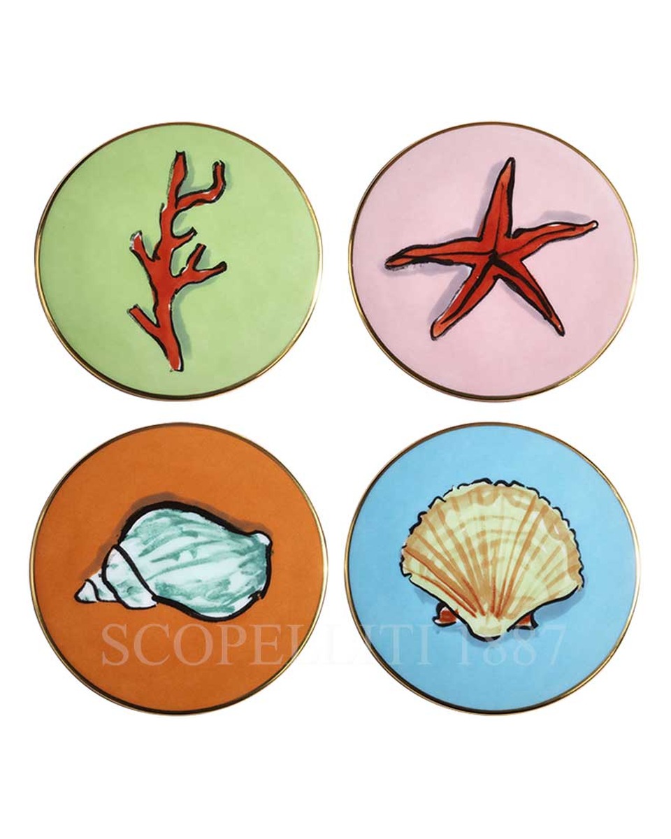 GINORI 1735 Ginori 캔들 홀더 Seashell 화이트 il Viaggio di Nettuno Ginori 1735 Ginori Candleholder Seashell White il Viaggio di Nettuno 01078