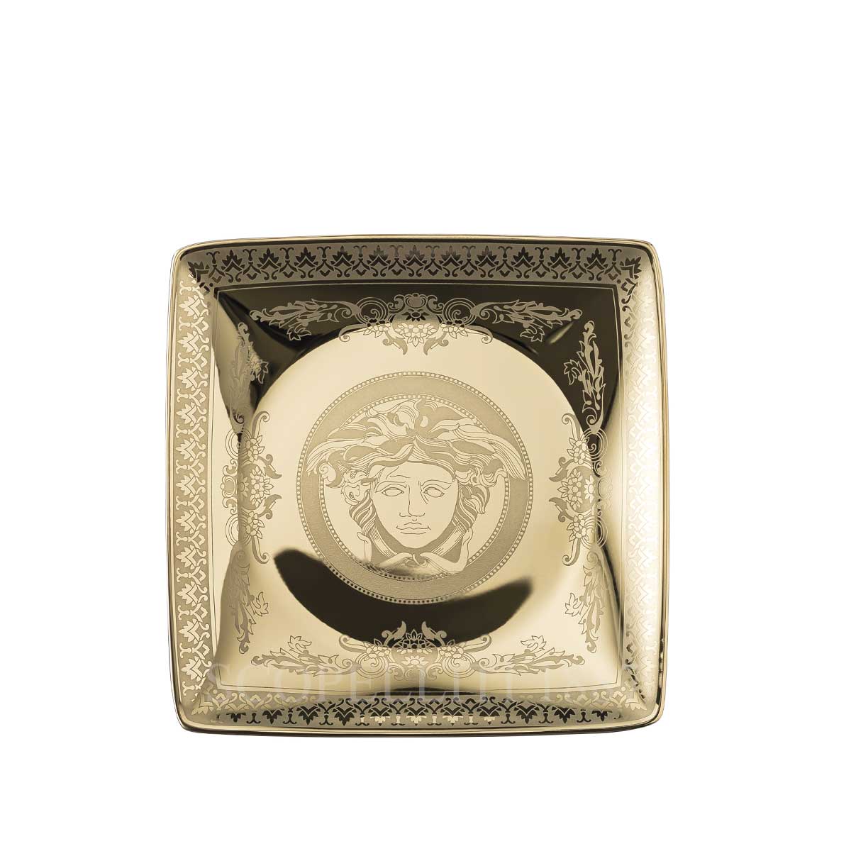 베르사체 Versace Golden Medusa Canape Dish 11940-403721-15253 1/3