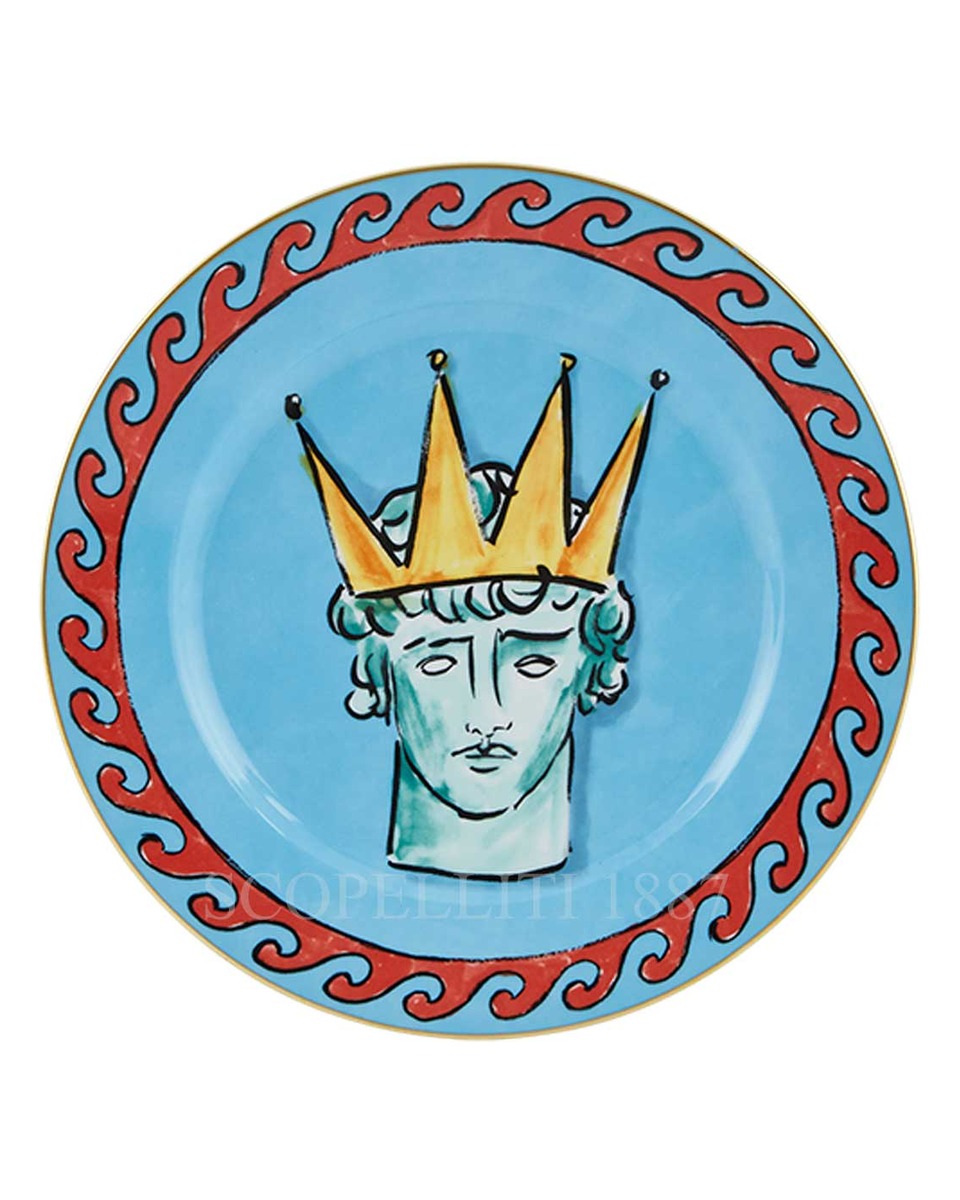 GINORI 1735 Ginori 화병 꽃병 Mediceo 씨 블루 il Viaggio di Nettuno Ginori 1735 Ginori Vase Mediceo Sea Blue il Viaggio di Nettuno 01083