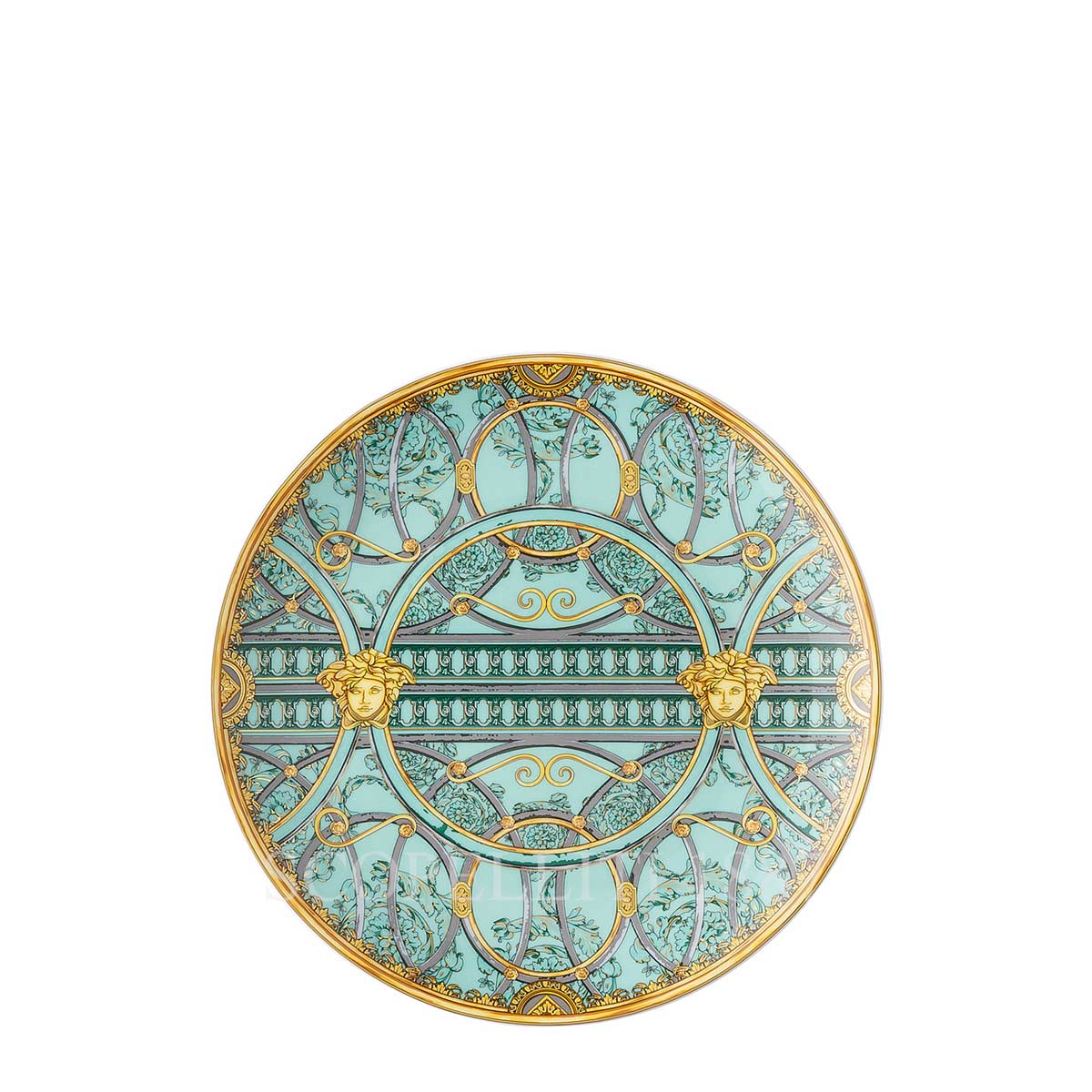 베르사체 Versace Plate 21 cm Scala del Palazzo Green 19335-403664-10221 1/4