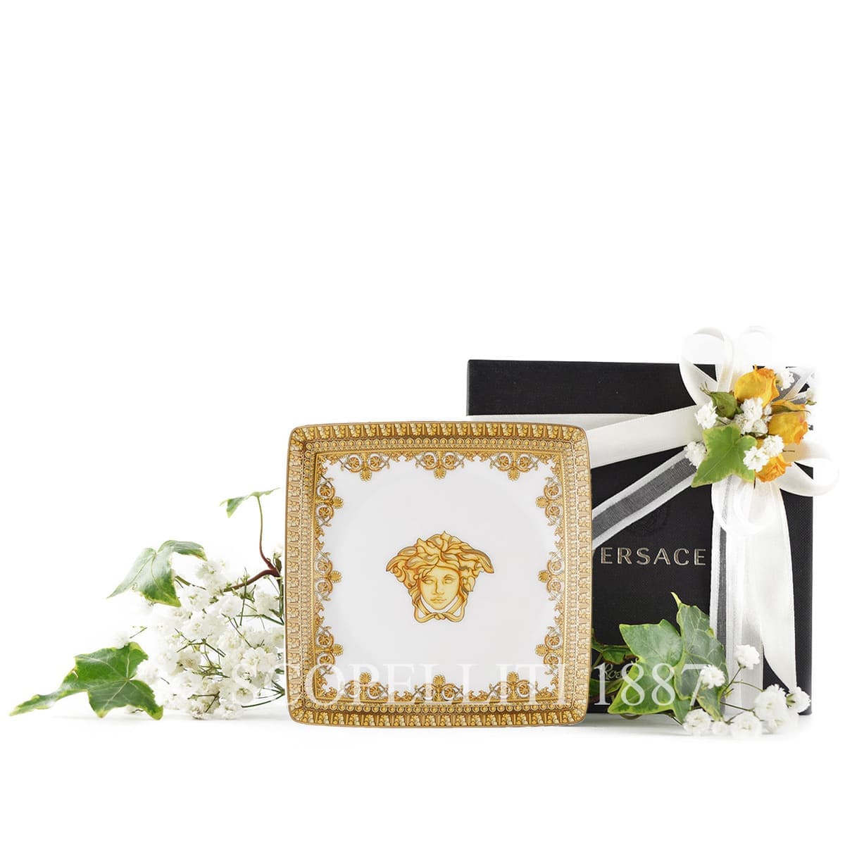 베르사체 Versace Canape Dish I Love Baroque White 11940-403652-15253 2/3