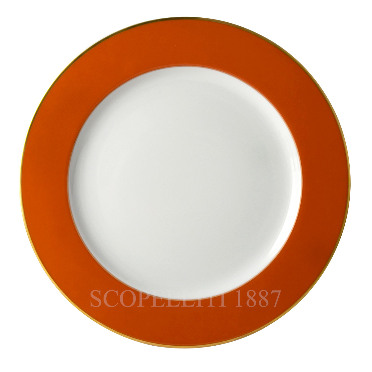 베르나르도 Bernardaud Presentation Plate Opaline Orange 0055/7 1/2