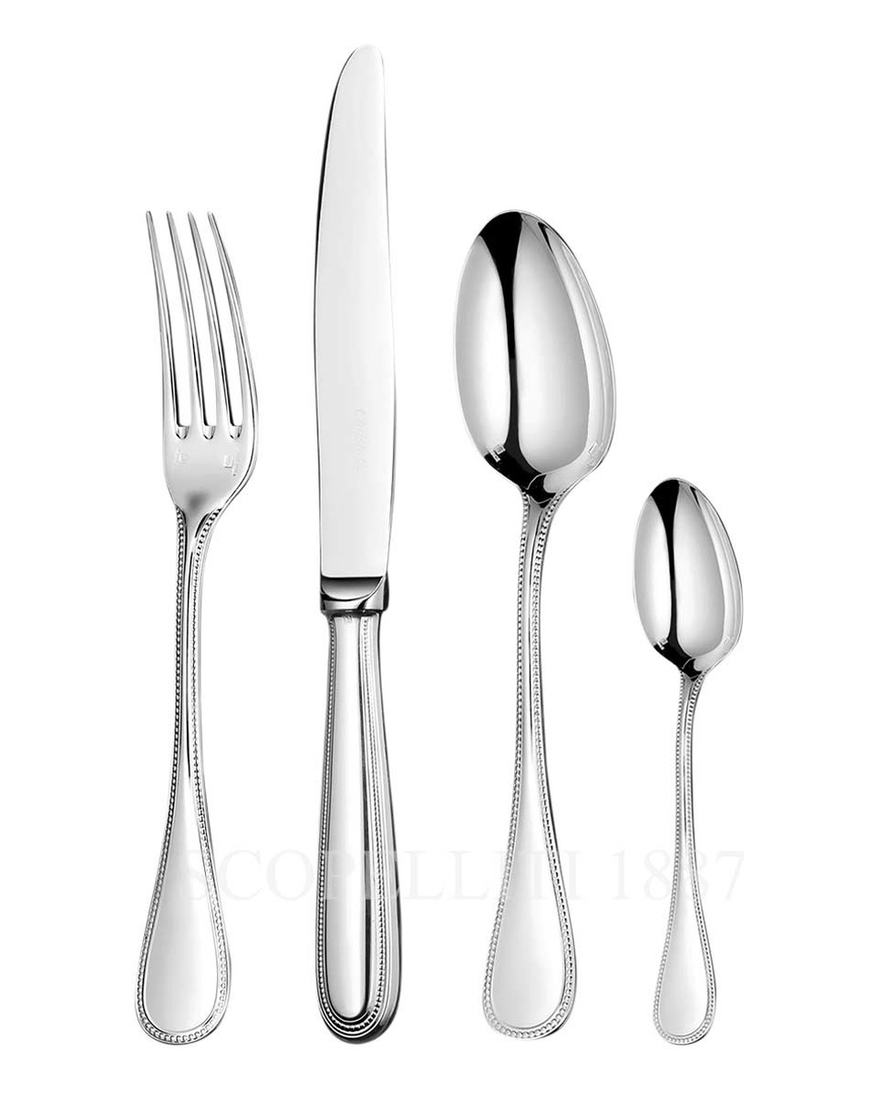 크리스토플레 Albi 24 pcs Sterling 실버 커트러리 세트 Christofle Albi 24 pcs Sterling Silver Cutlery Set 00621 1/2