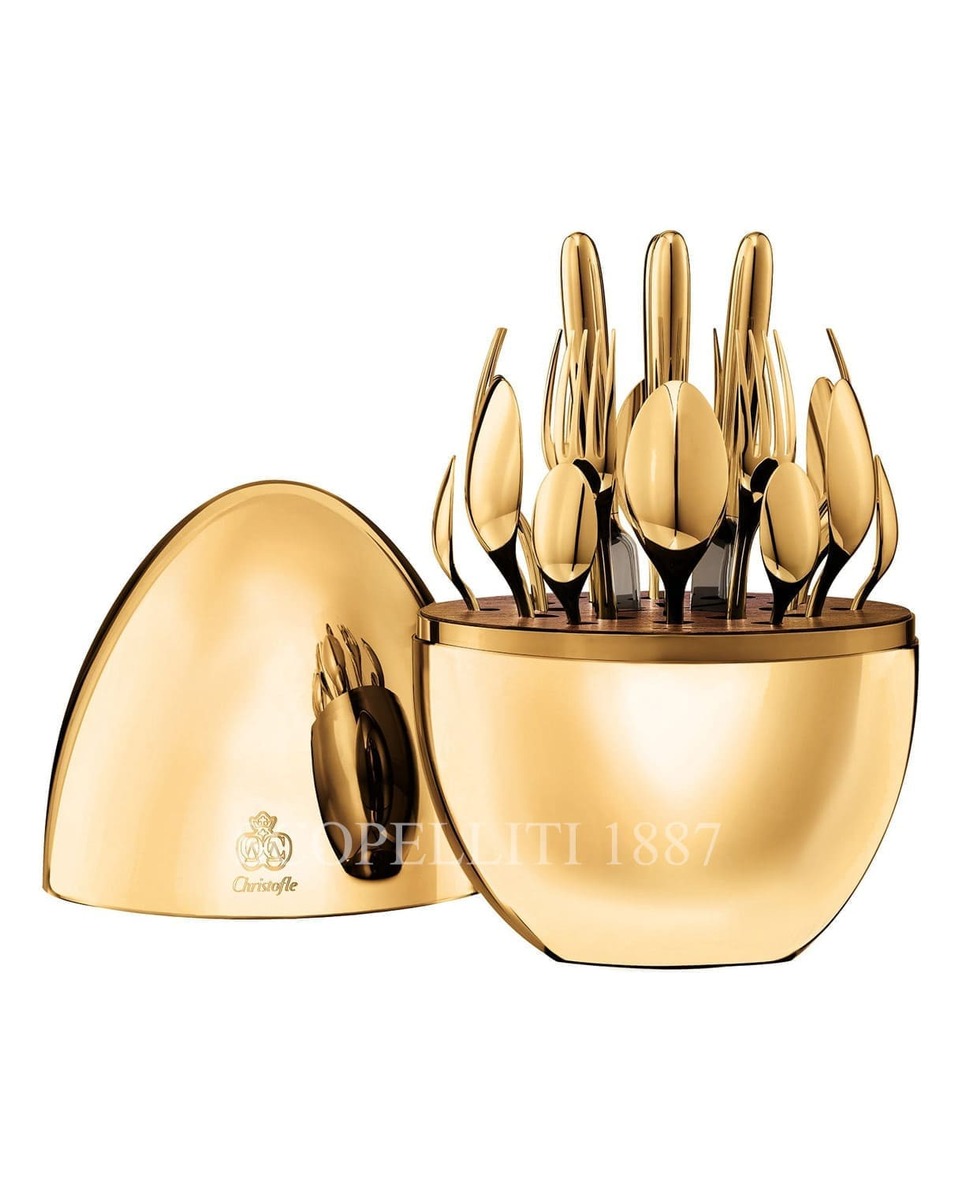 크리스토플레 Mood 24 pcs Flatware Set with Party 트레이 Christofle Mood 24 pcs Flatware Set with Party Tray 00642 1/3