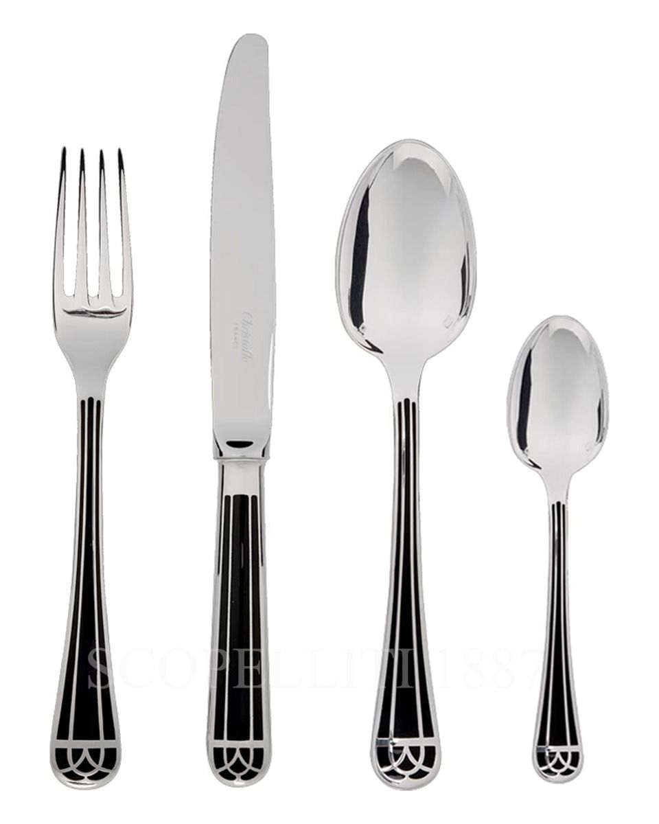 크리스토플레 Mood 24 pcs 실버 접시D Flatware Set Christofle Mood 24 pcs Silver Plated Flatware Set 00647 1/3
