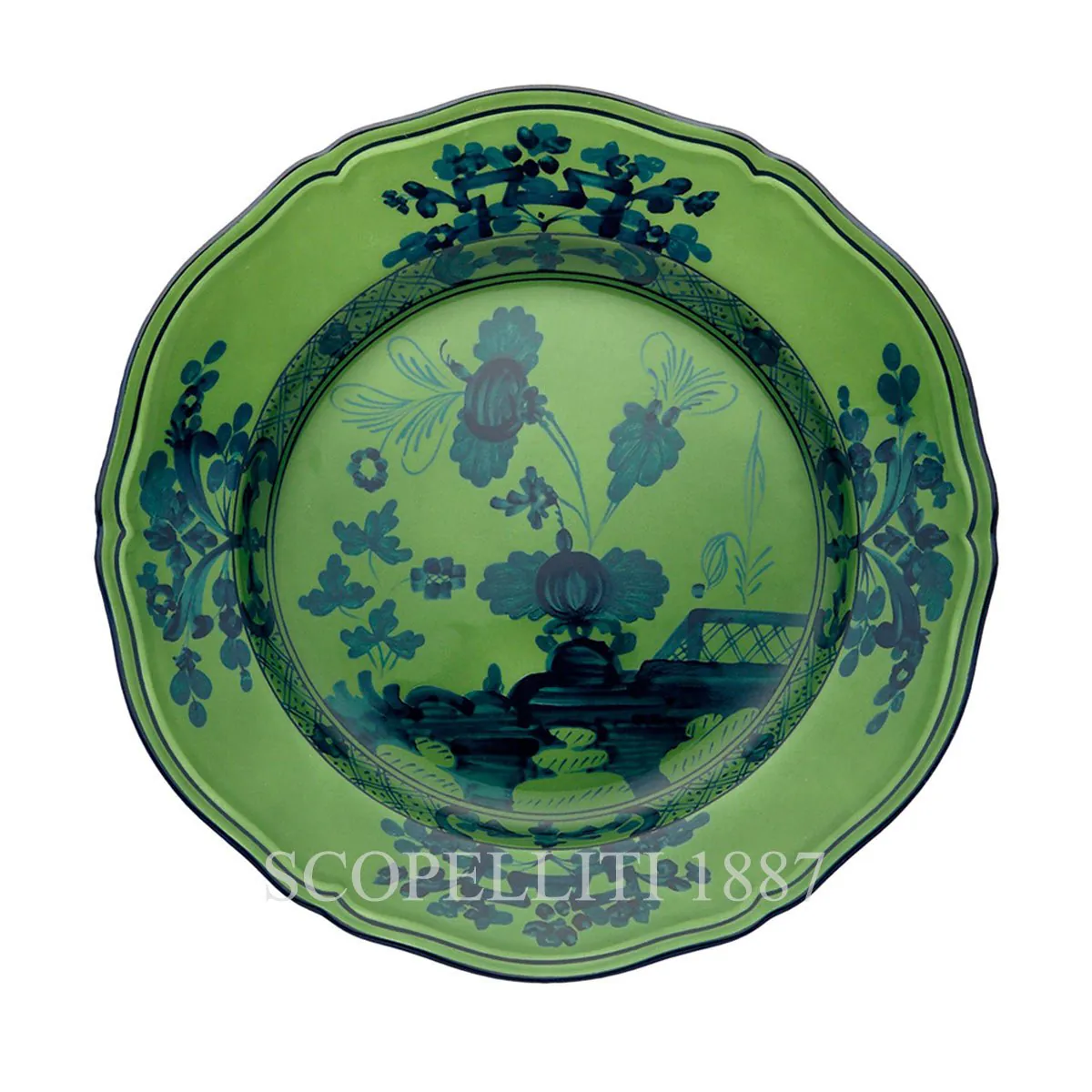 지노리 1735 Ginori 5 piece Place Setting Oriente Italiano Malachite 003RG00 FPT110010265G00123600 + 003RG00 FPT110010210G00 4/5