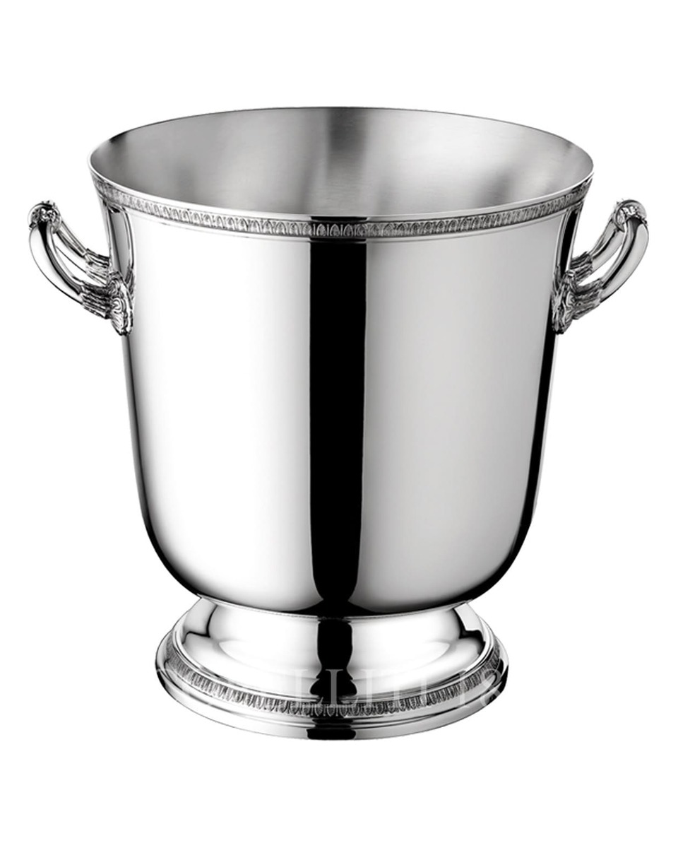 크리스토플레 Malmaison 실버 접시D 아이스버켓 Christofle Malmaison Silver Plated Ice Bucket 00688