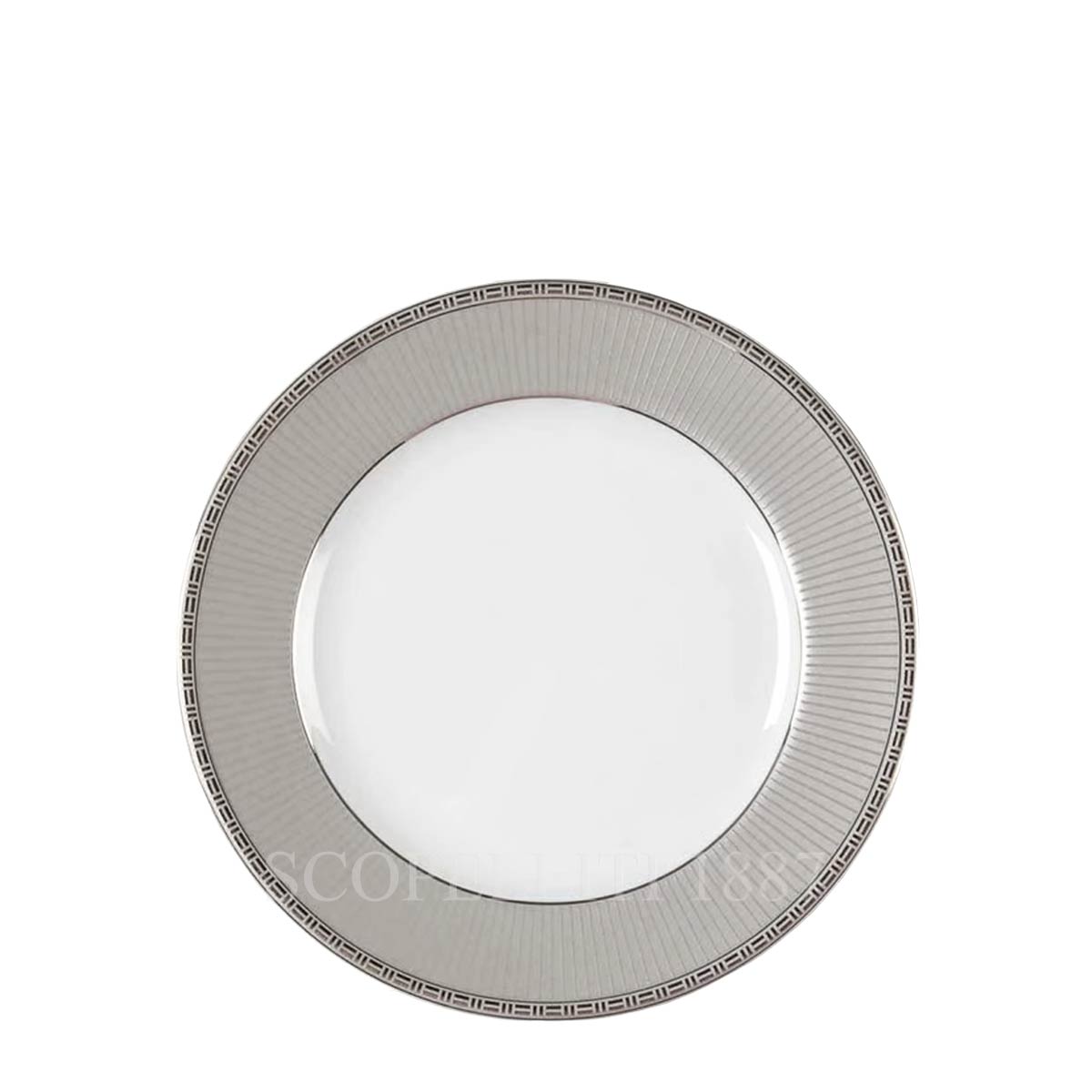 크리스토플 Christofle Metropolis Gris Dessert Plate 7654130 1/2