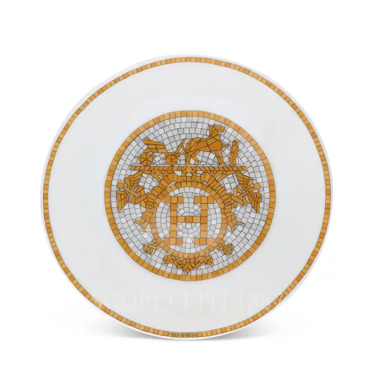 에르메스 Hermès Mosaique au 24 Soy Dish - Set of 2 026086P x 2 1/2