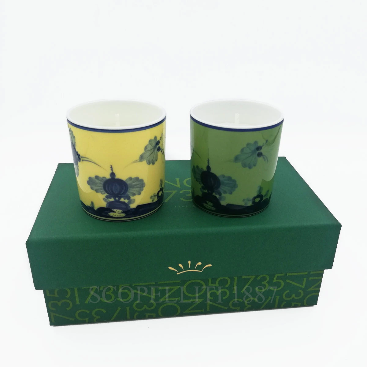 지노리 1735 Ginori Oriente Italiano Scented Candles - Set of 2 scopel-50 1/4