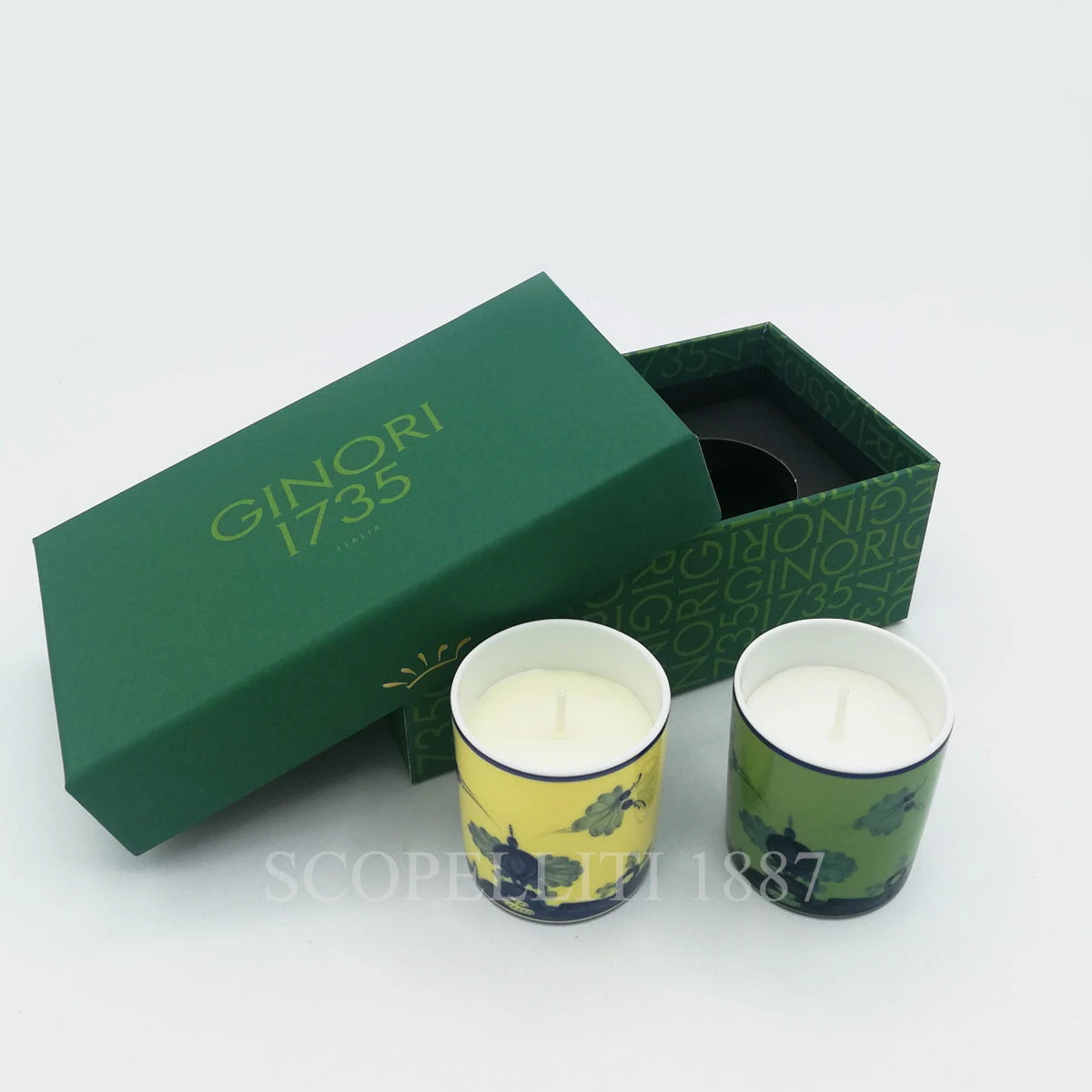 지노리 1735 Ginori Oriente Italiano Scented Candles - Set of 2 scopel-50 2/4