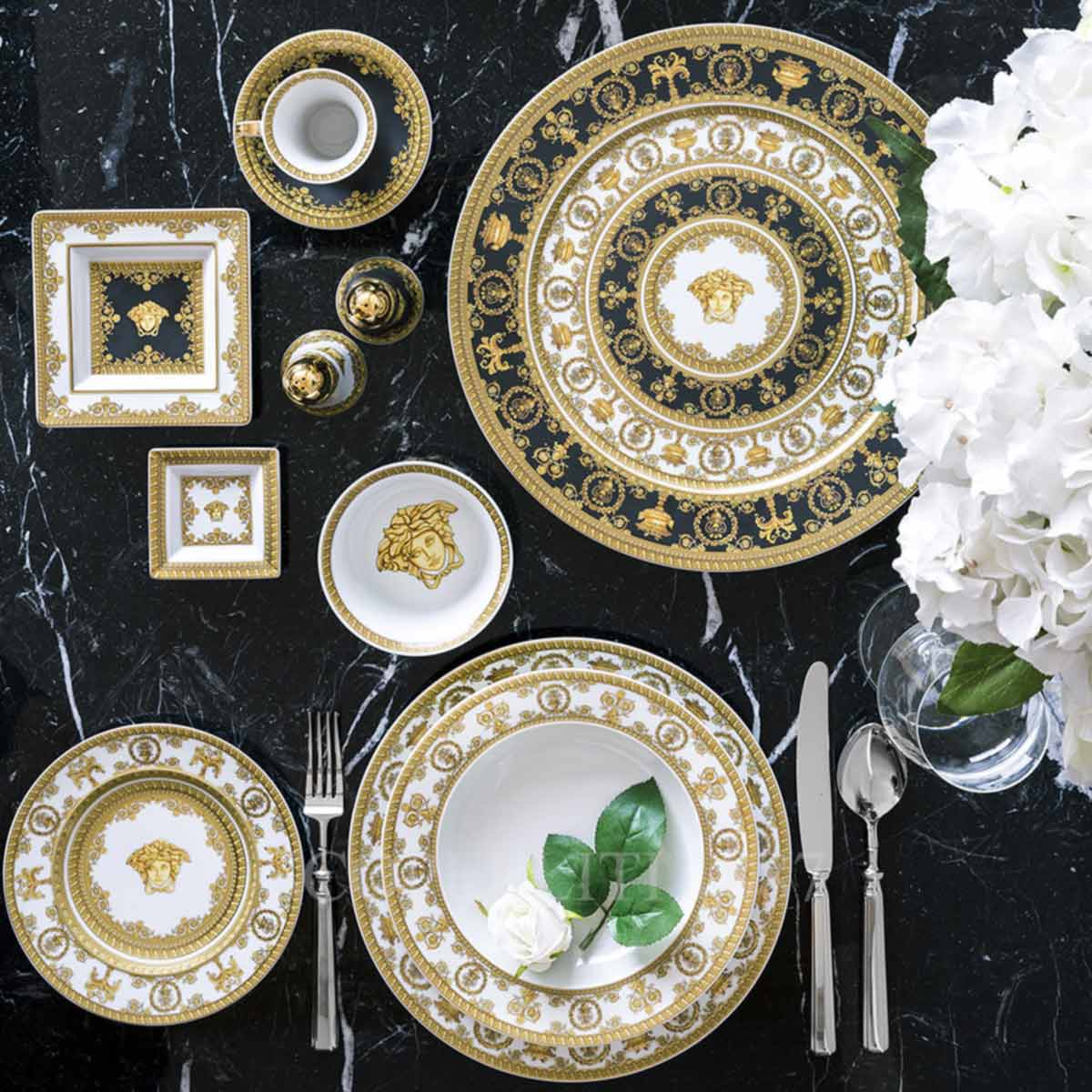 베르사체 Versace Service Plate 33 cm I Love Baroque 10450-403651-10263 2/3