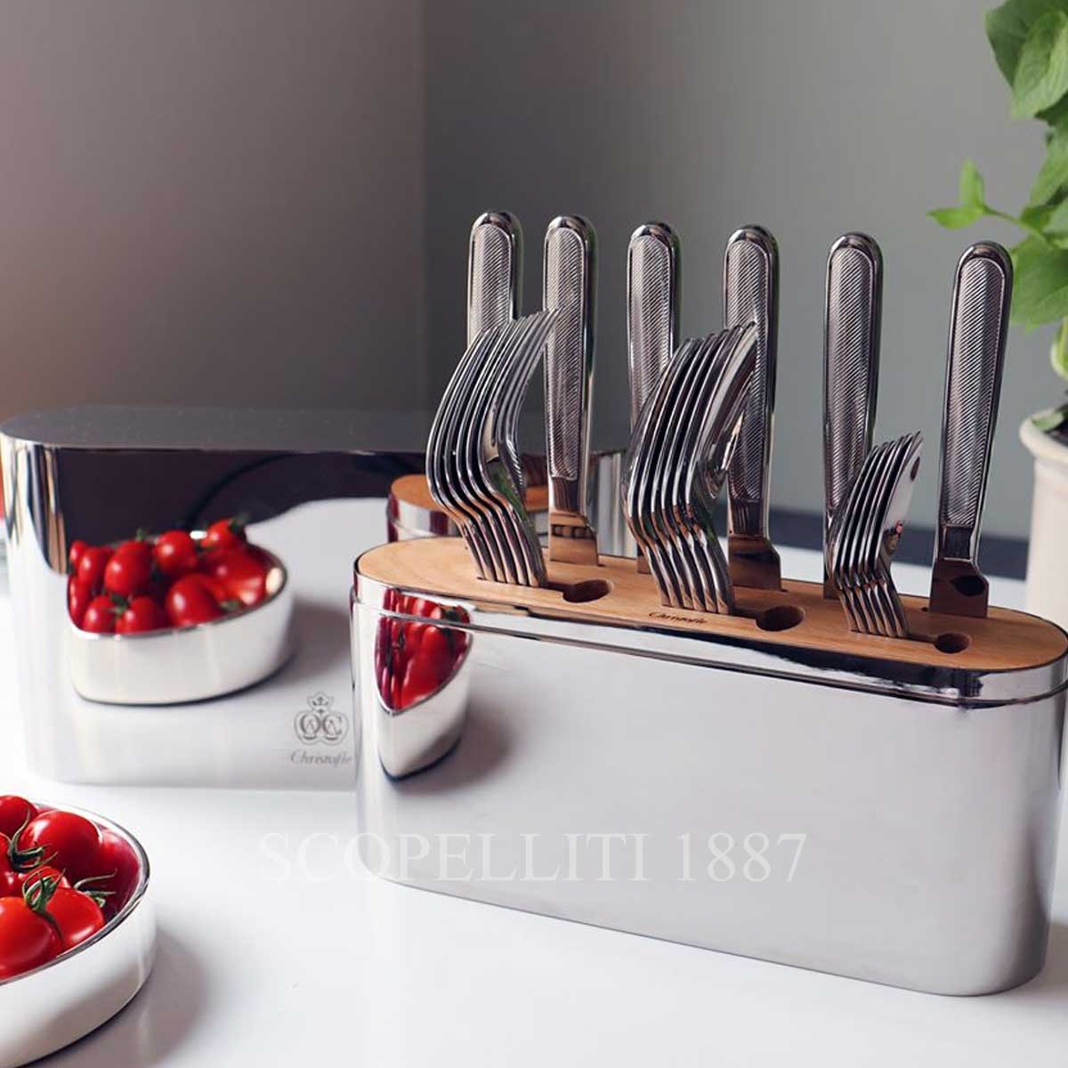 크리스토플 Christofle Concorde Cutlery Set 24 pcs Stainless Steel B02413299 2/5