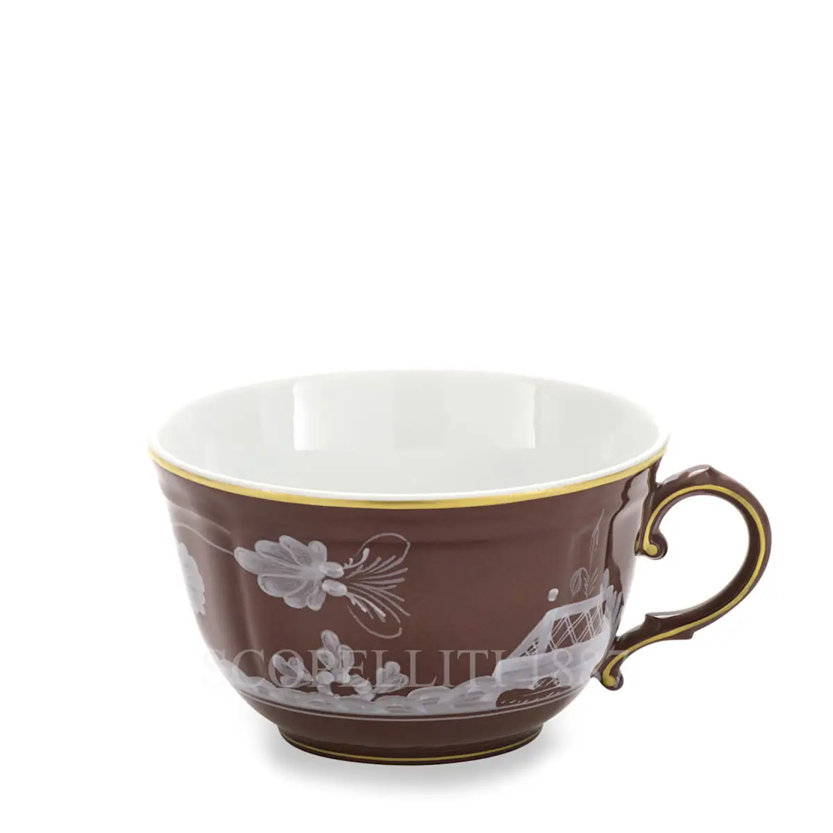 지노리 1735 Ginori 1735 Oriente Italiano Castagna Tea Cup and Saucer 003RG00 FPT401010150G00135800 + 003RG00 FTZ401010220G0 2/5