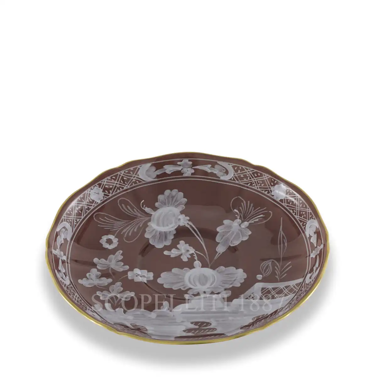 지노리 1735 Ginori 1735 Oriente Italiano Castagna Tea Cup and Saucer 003RG00 FPT401010150G00135800 + 003RG00 FTZ401010220G0 5/5