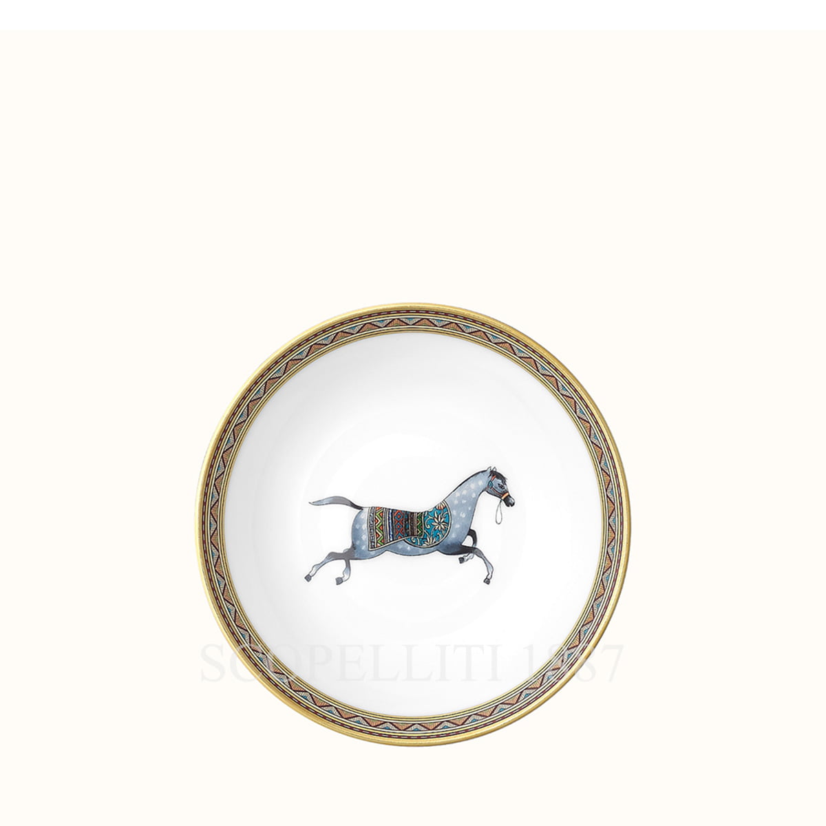 에르메스 Hermes Soy Dish Cheval d'Orient Set of 2 009986P x 2