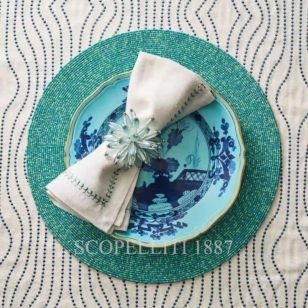 지노리 1735 Ginori 5 piece Place Setting Oriente Italiano Iris 003RG00 FPT110010265G00124300 + 003RG00 FPT110010210G0012430 2/5